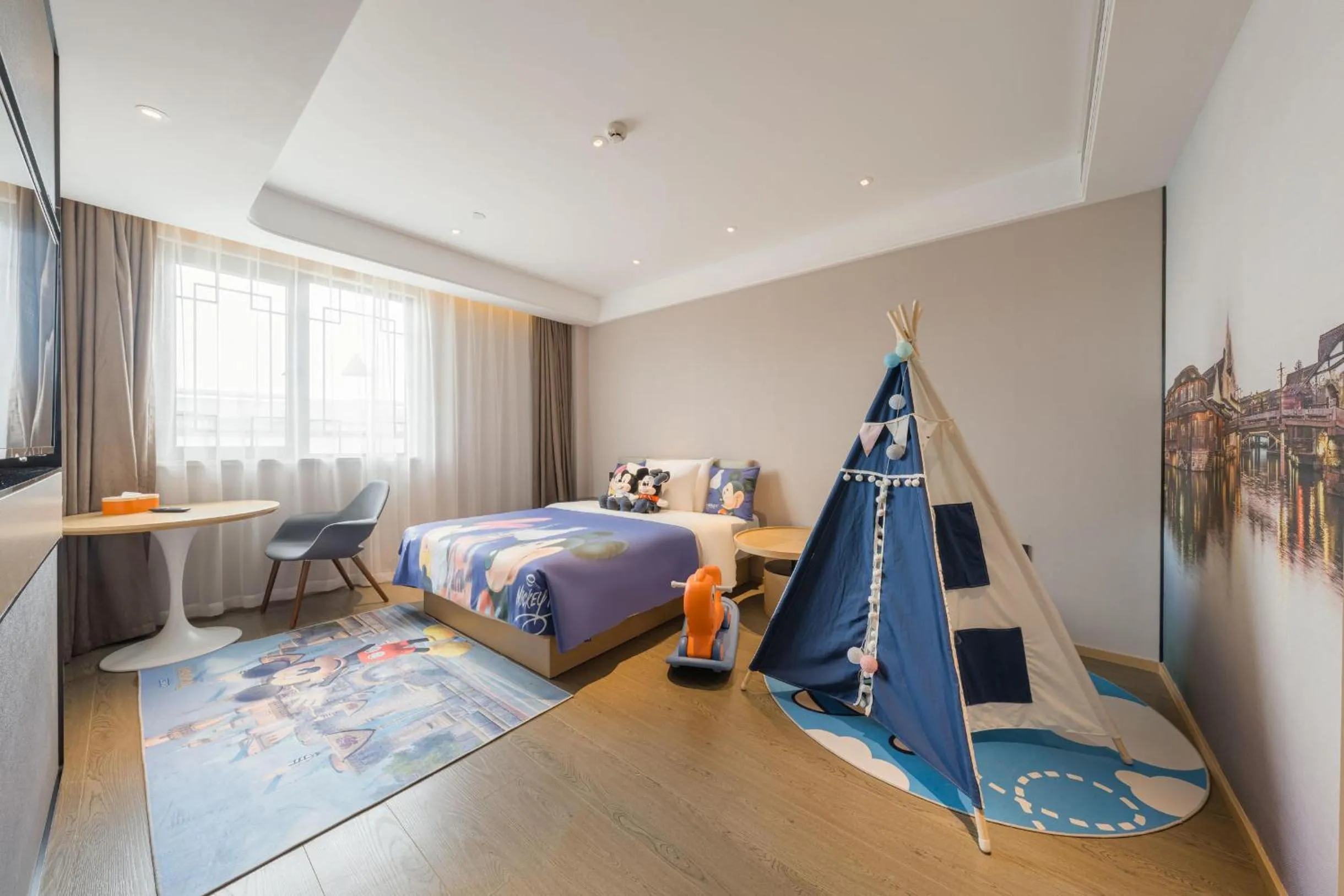 Bed in Atour Hotel Tongxiang Wuzhen