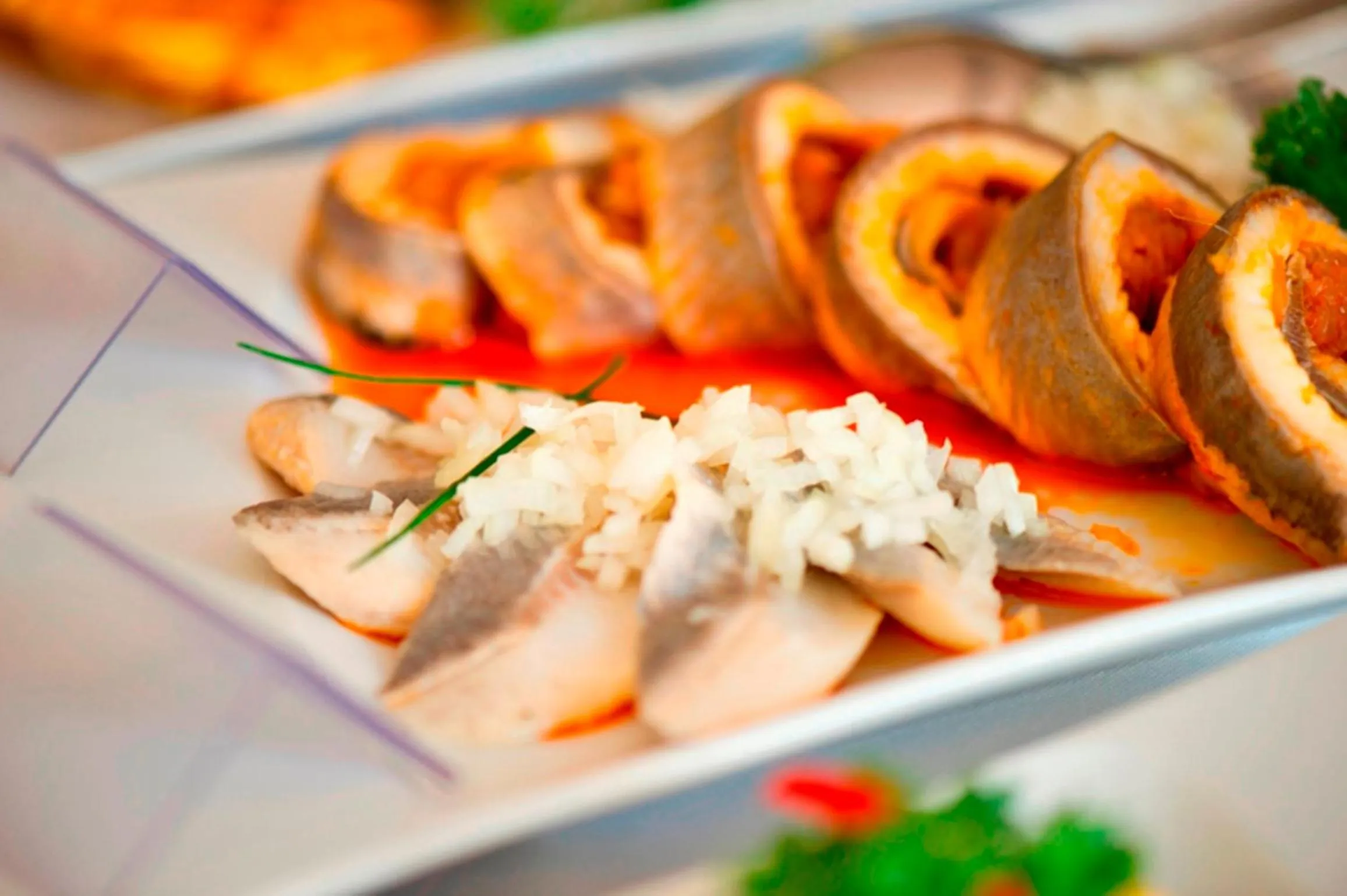 Buffet breakfast in Hotel Biesiada