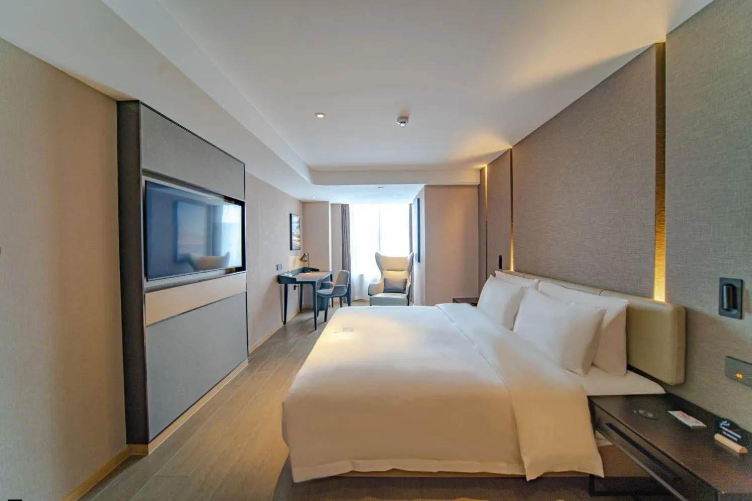 Bed in Atour Hotel Hefei USTC Huangshan Road