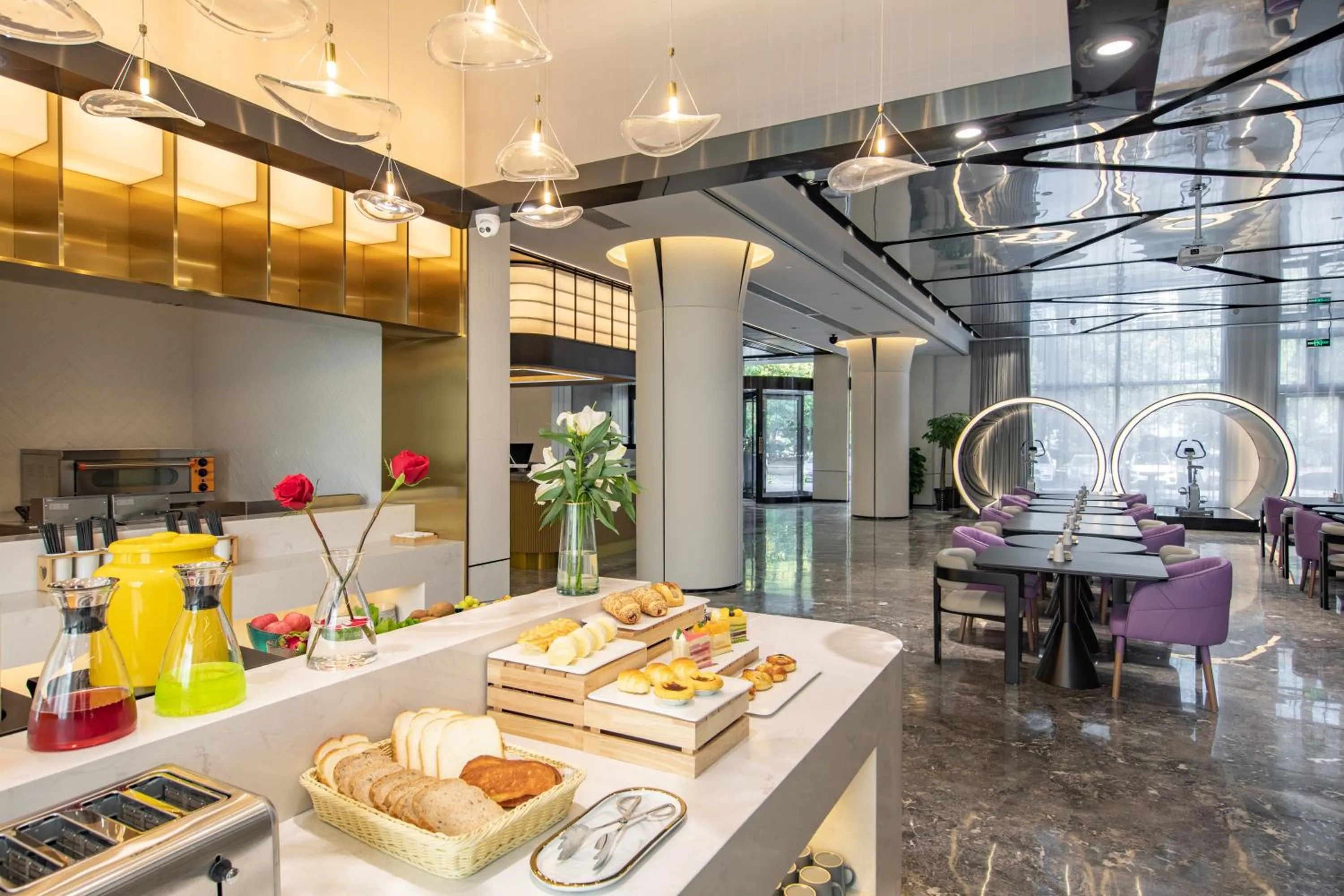 Breakfast in Atour Light Hotel Hefei Government Affairs Swan Lake