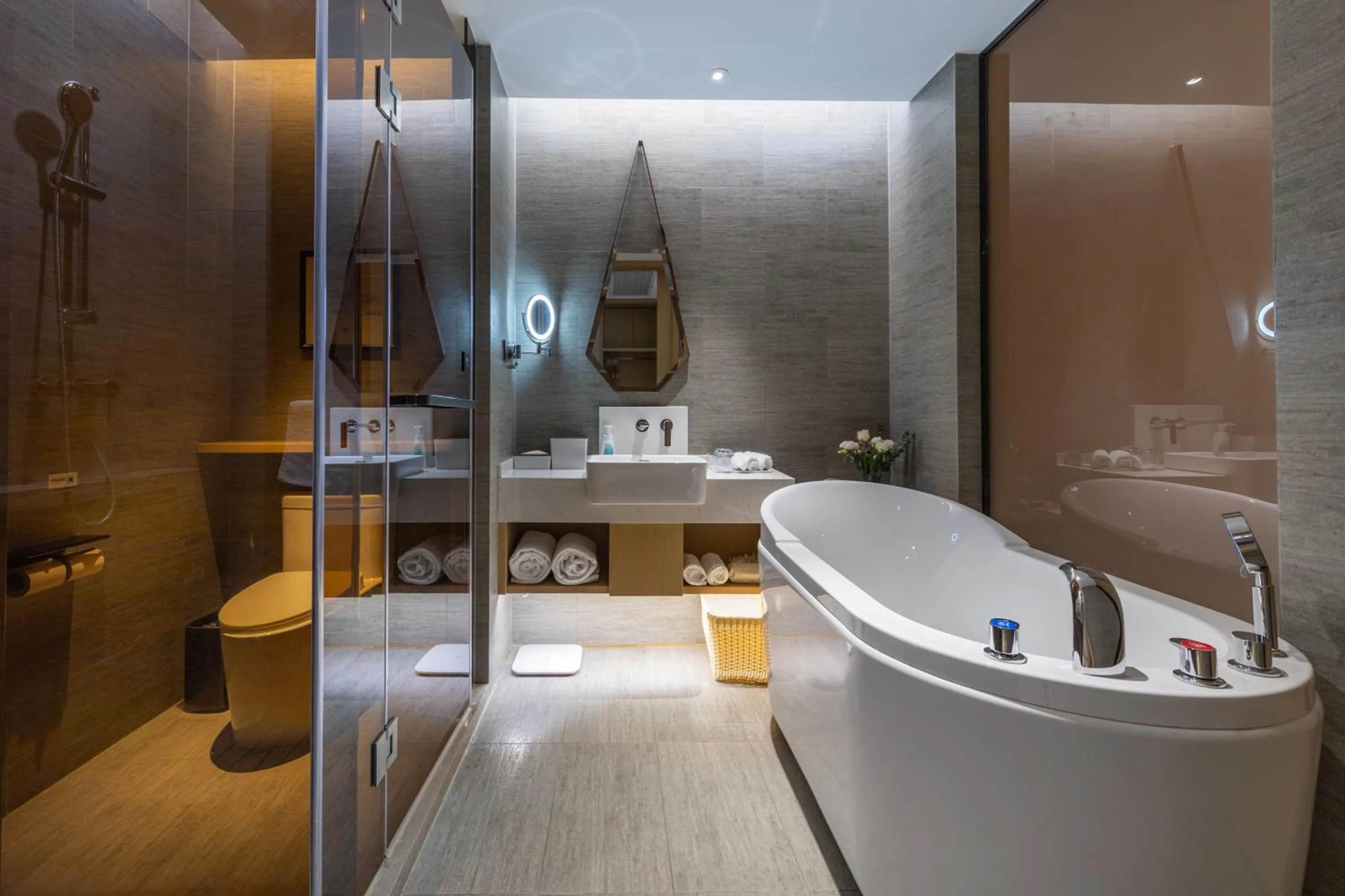 Shower in Atour Hotel Ma anshan East Station