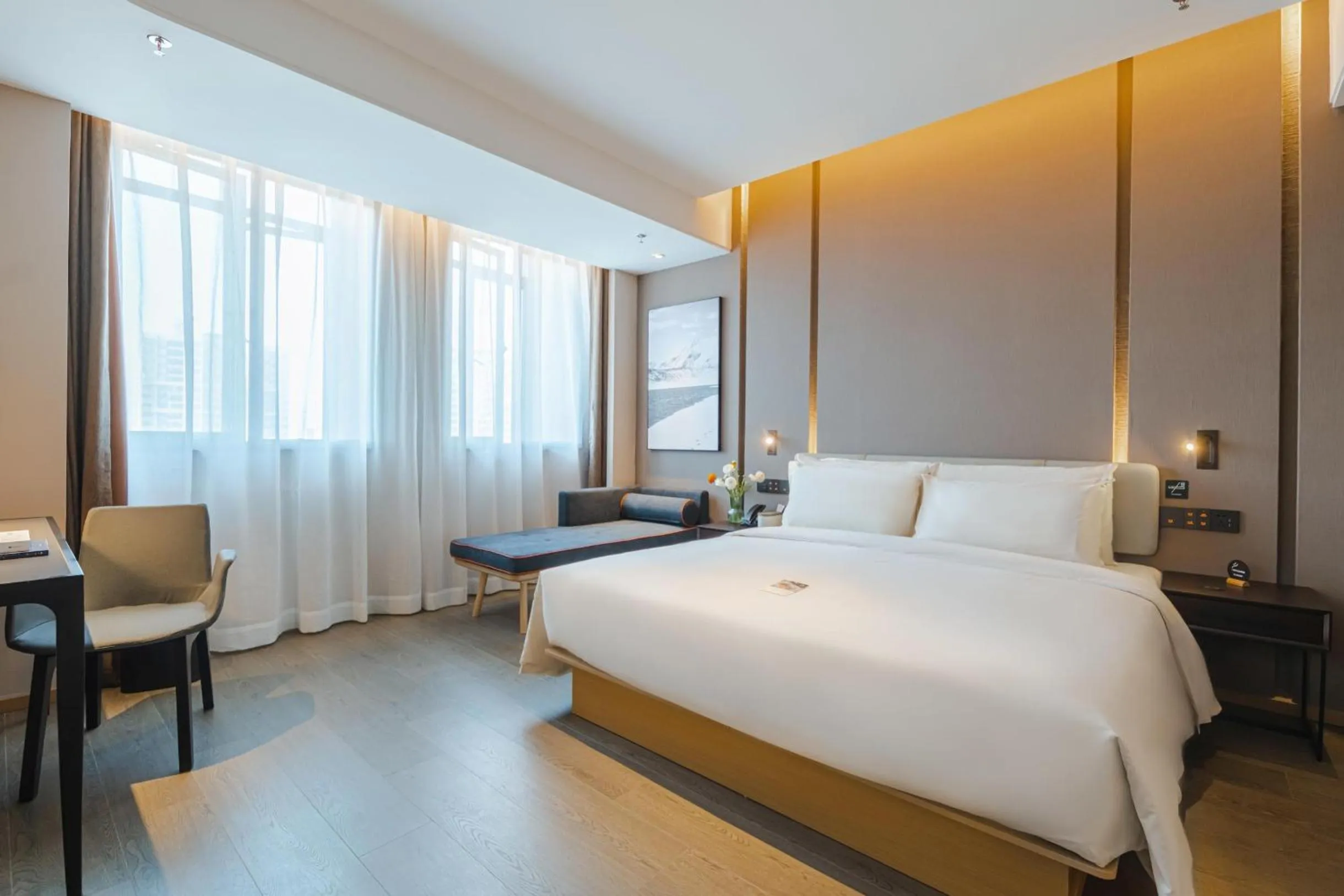 Bed in Atour Hotel Basketball Nanchang West Station