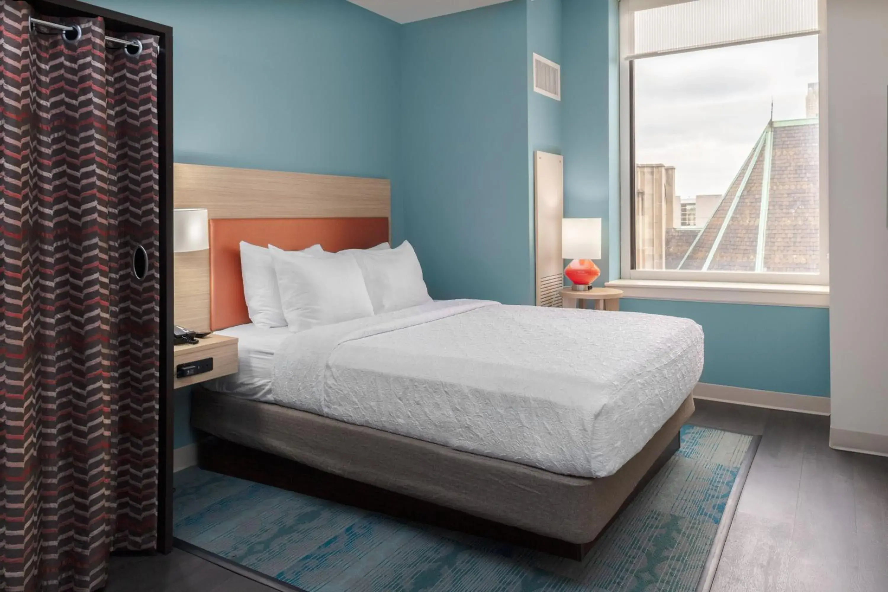 Bed in Home2 Suites By Hilton St Louis Downtown Bed in Home2 Suites By Hilton St Louis Downtown