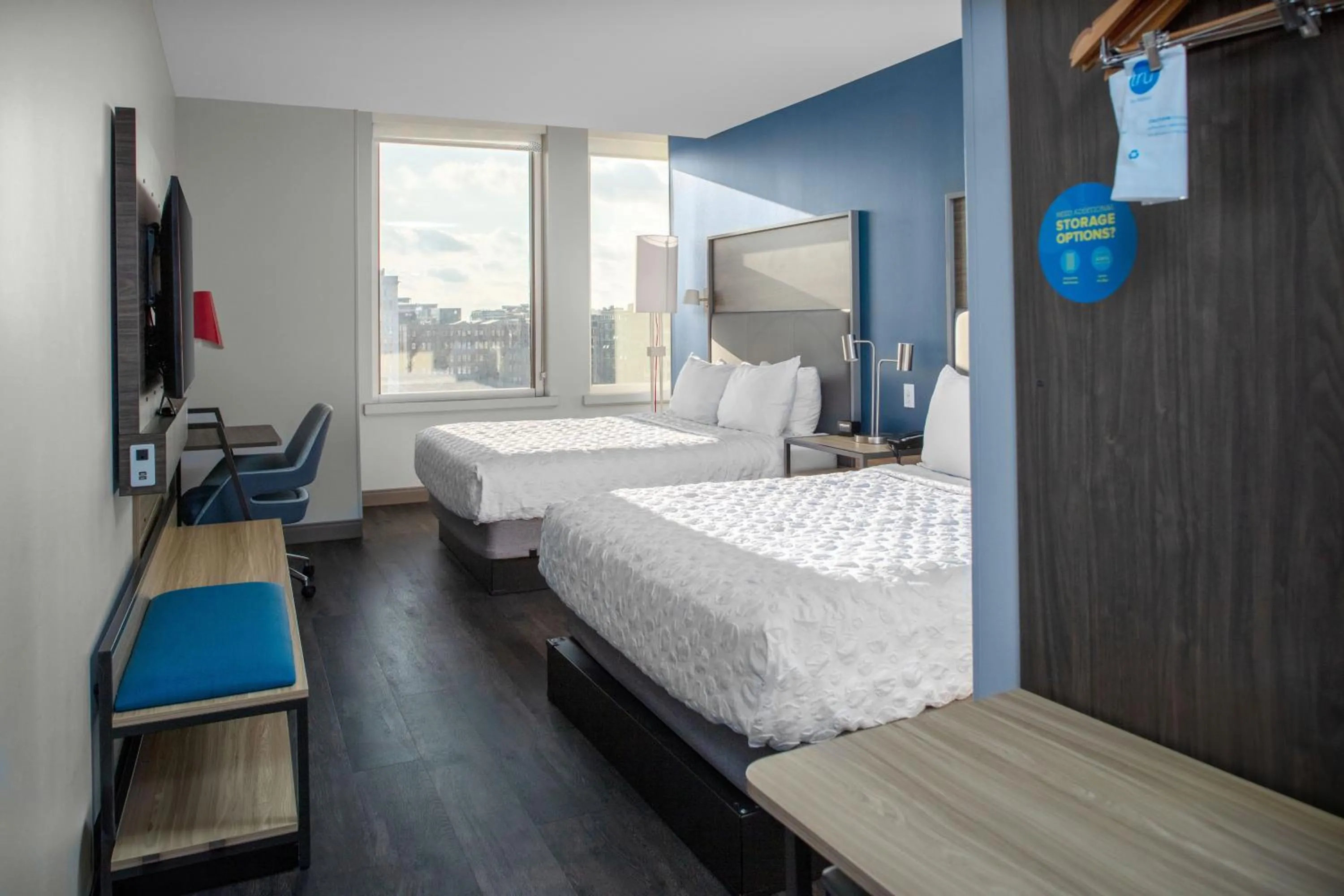 Bed in Tru By Hilton St Louis Downtown Mo