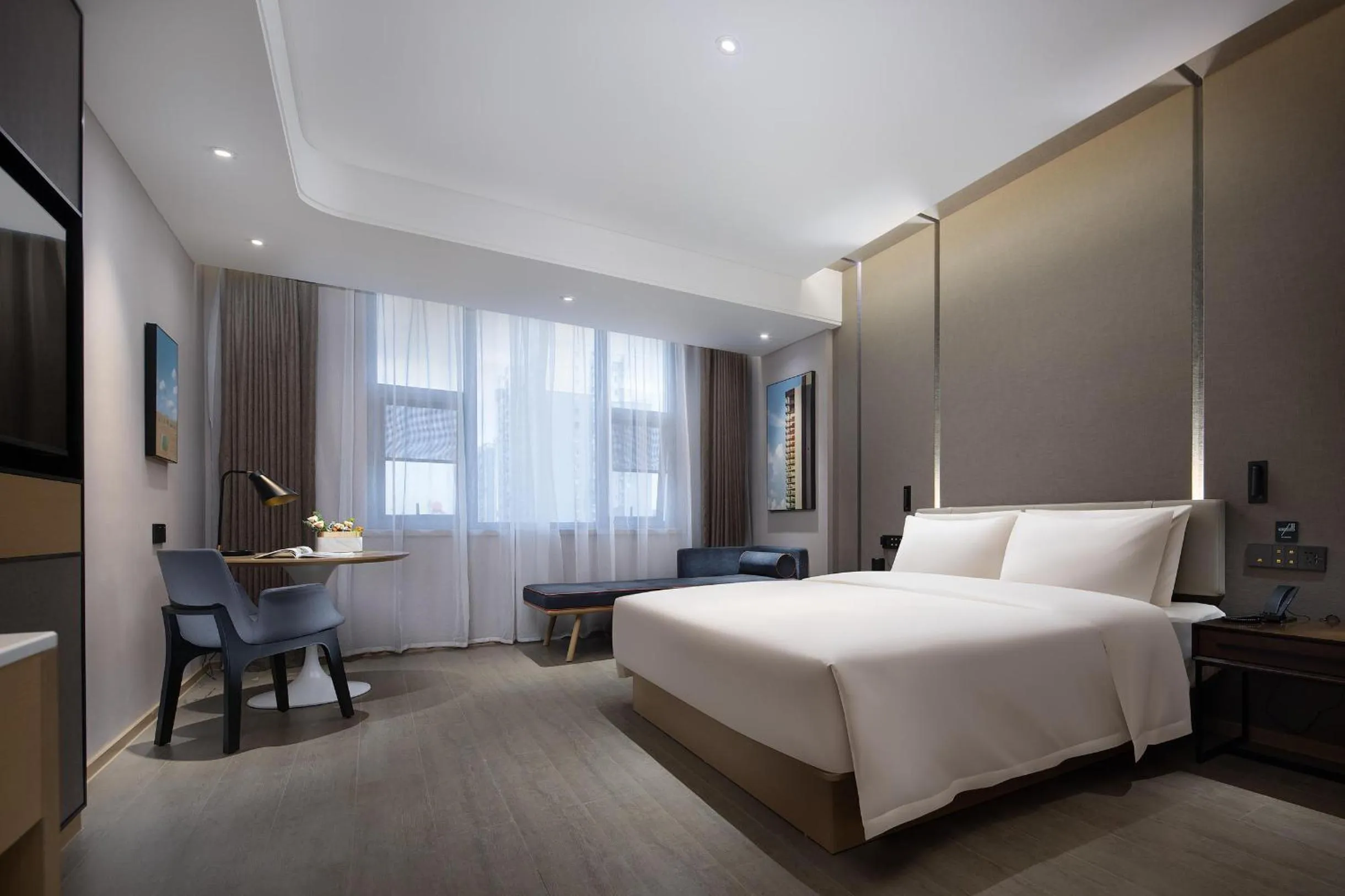 Bed in Atour Hotel Changsha Wangcheng District