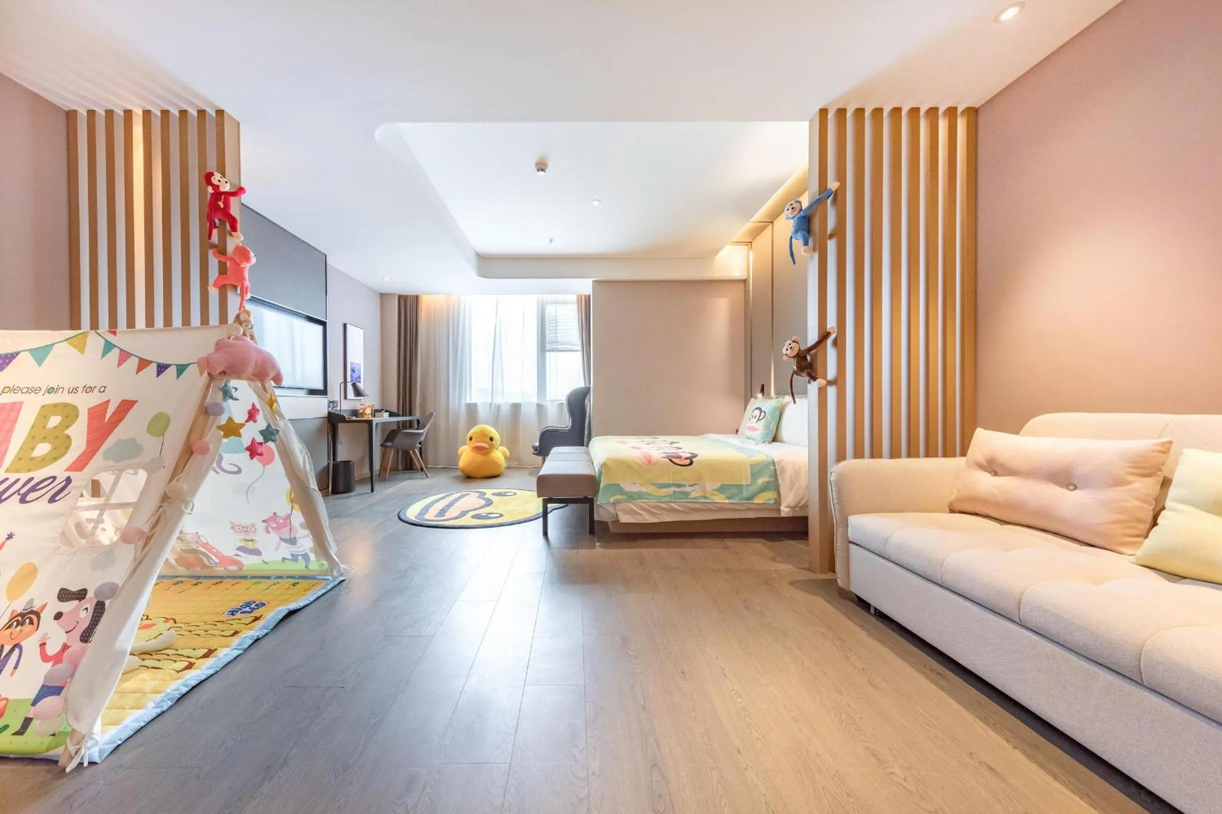 Bed in Atour Hotel Changde Laoximen