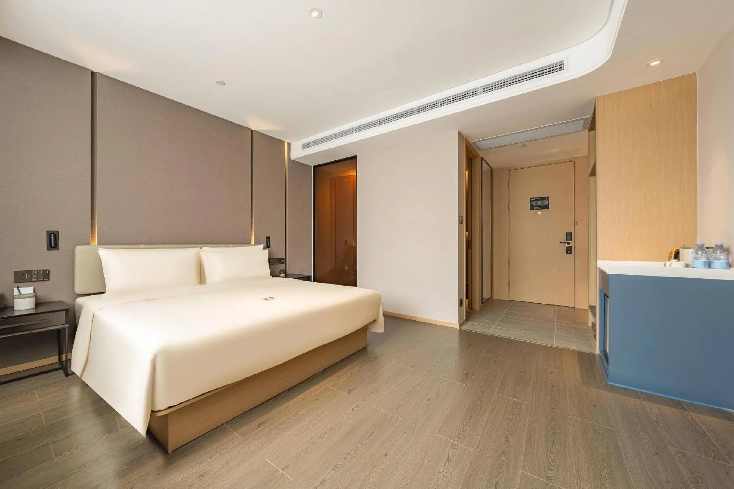 Bed in Atour Hotel Guangzhou Zhujiang New Town Wuyangtun