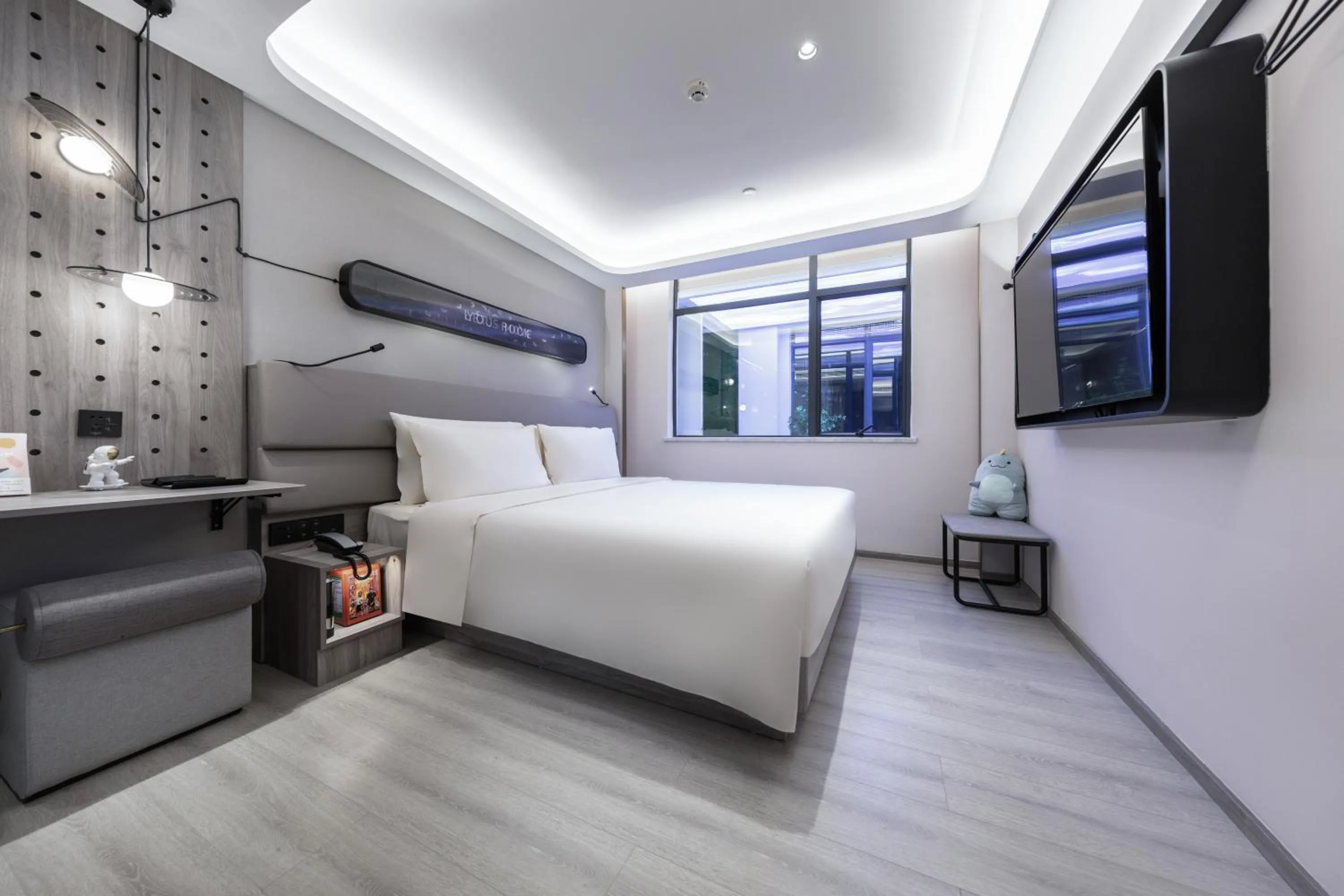 Property building, Bed in Atour X Hotel Guangzhou Zhujiang New Town Siyouxin Road