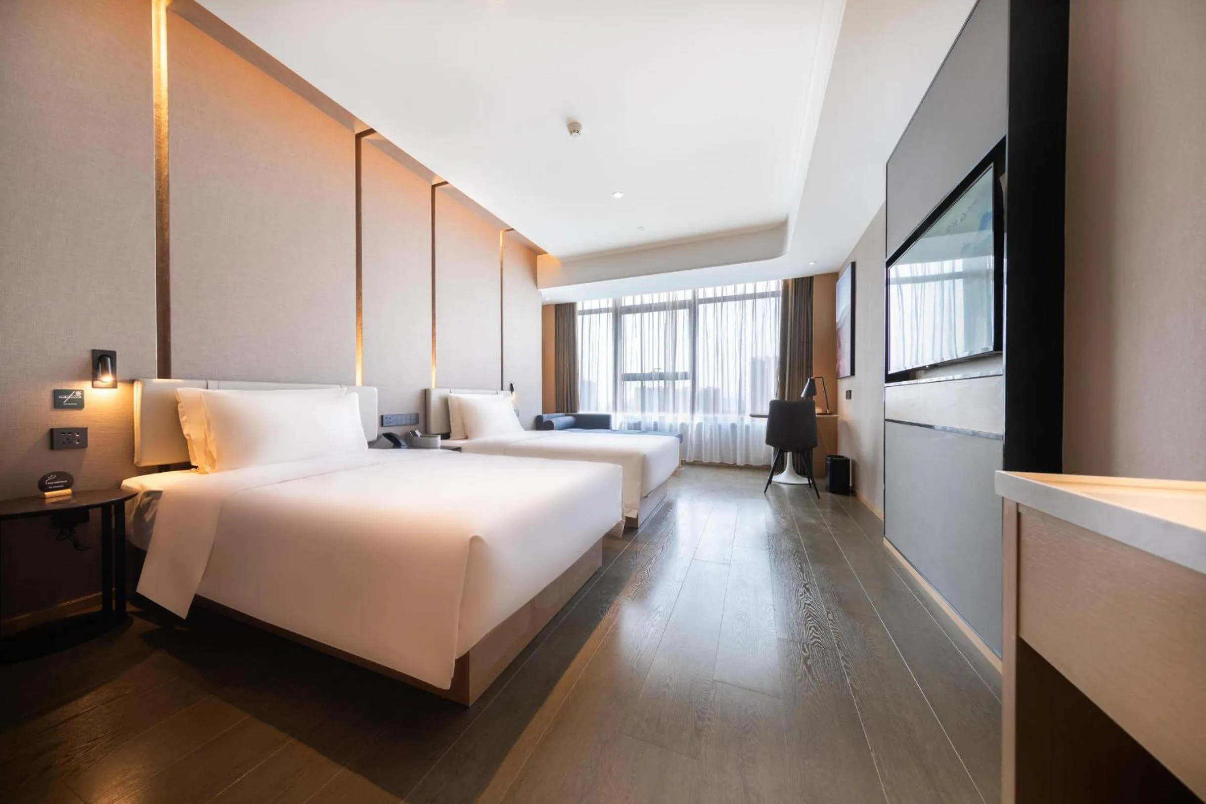 Bed in Atour Hotel Guangzhou Liwan District Jiaokou