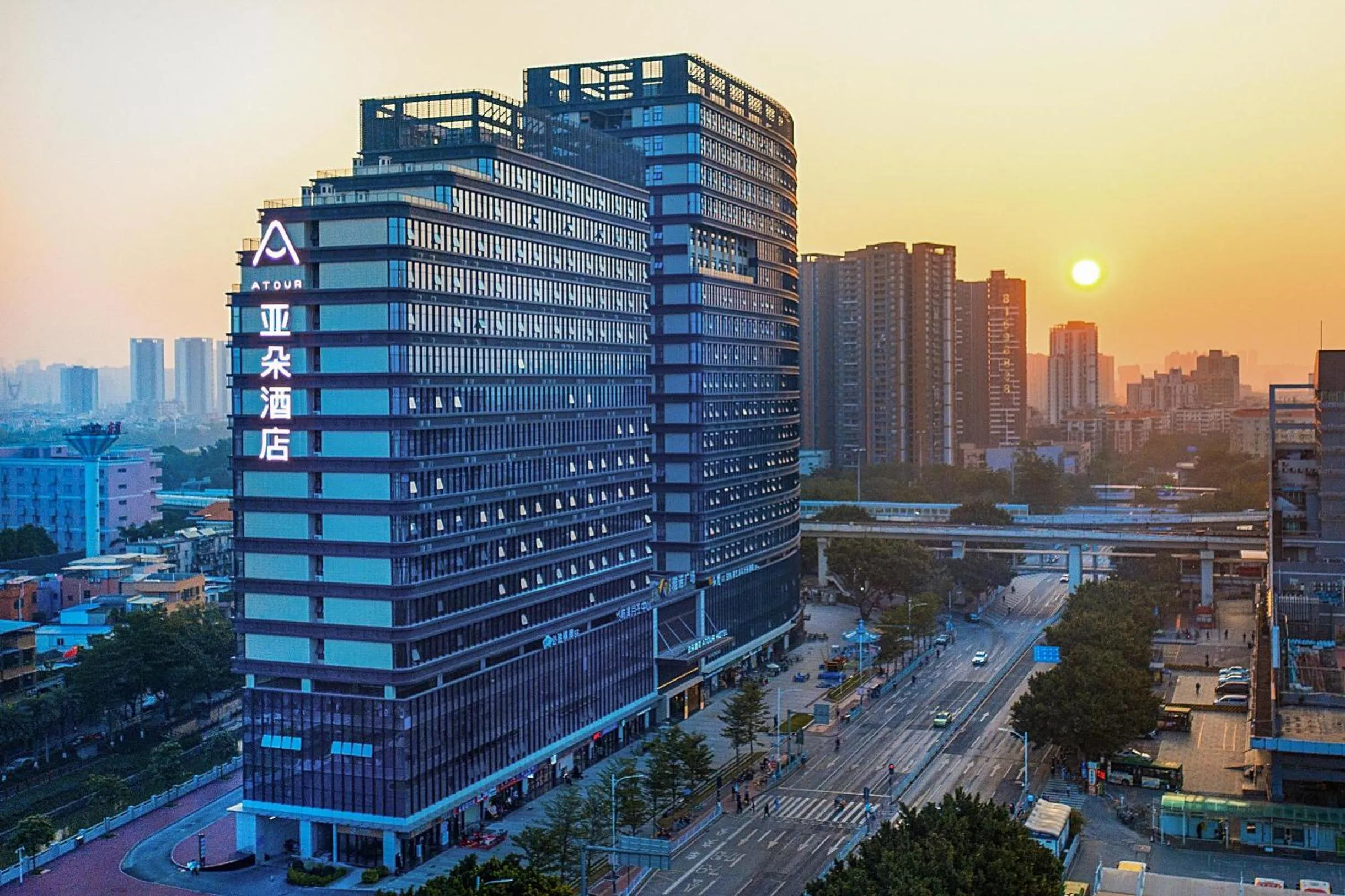 Property building in Atour Hotel Guangzhou Liwan District Jiaokou