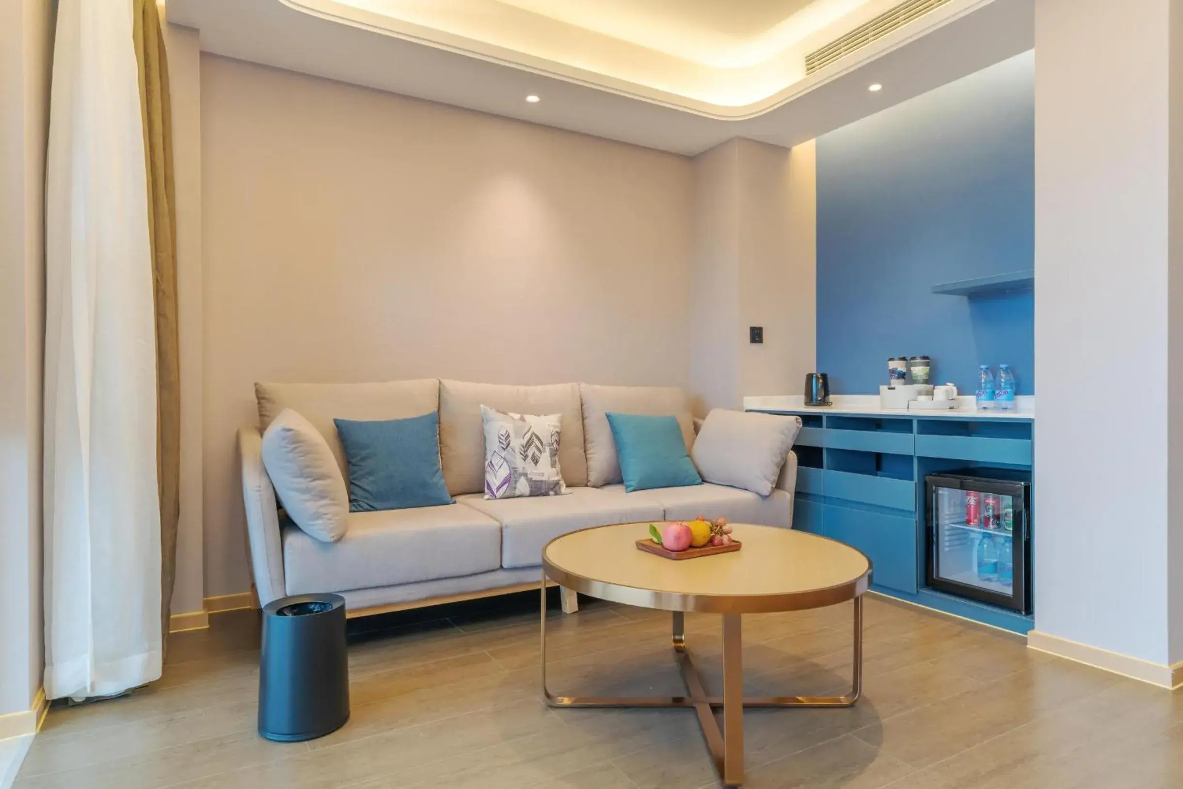 Living room in Atour Hotel Chongqing Yongchuan High-Speed Xinglong Lake Living room in Atour Hotel Chongqing Yongchuan High-Speed Xinglong Lake