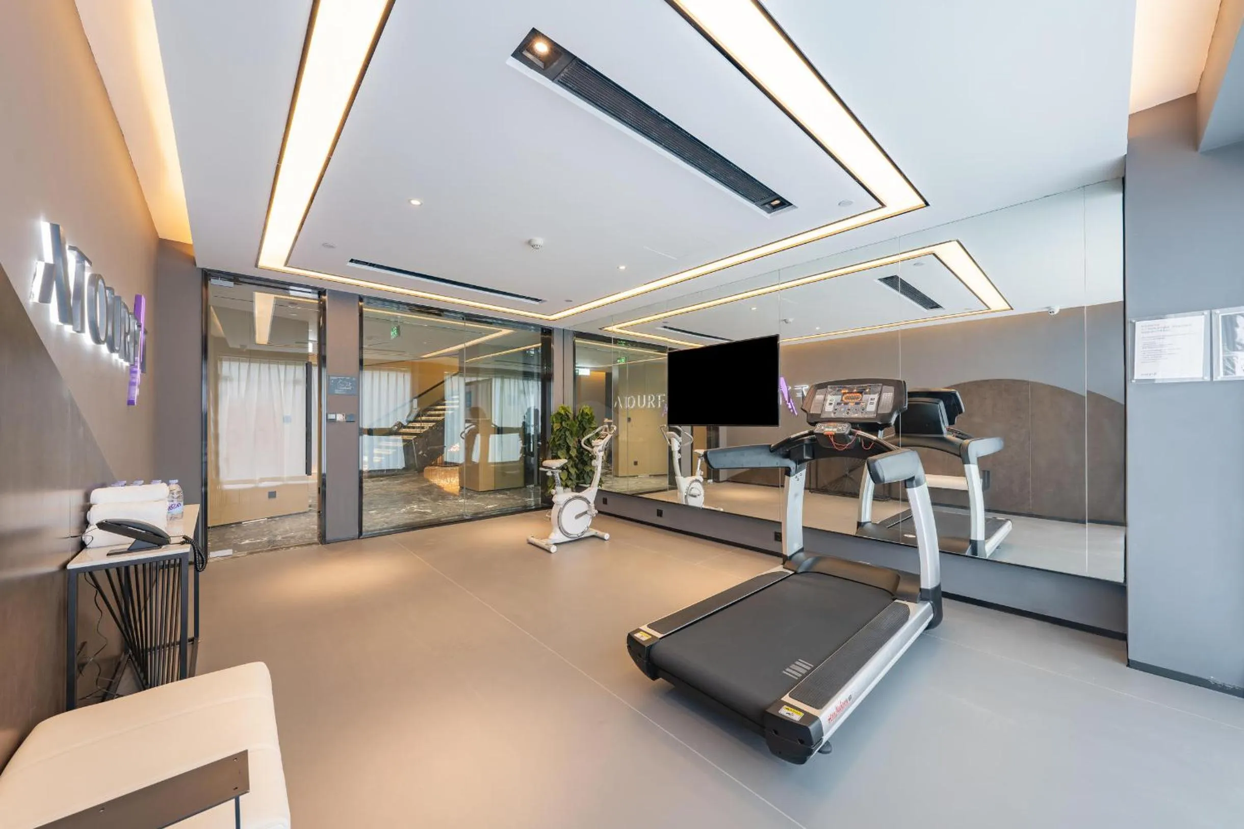 Fitness centre/facilities in Atour Hotel Chongqing West Station