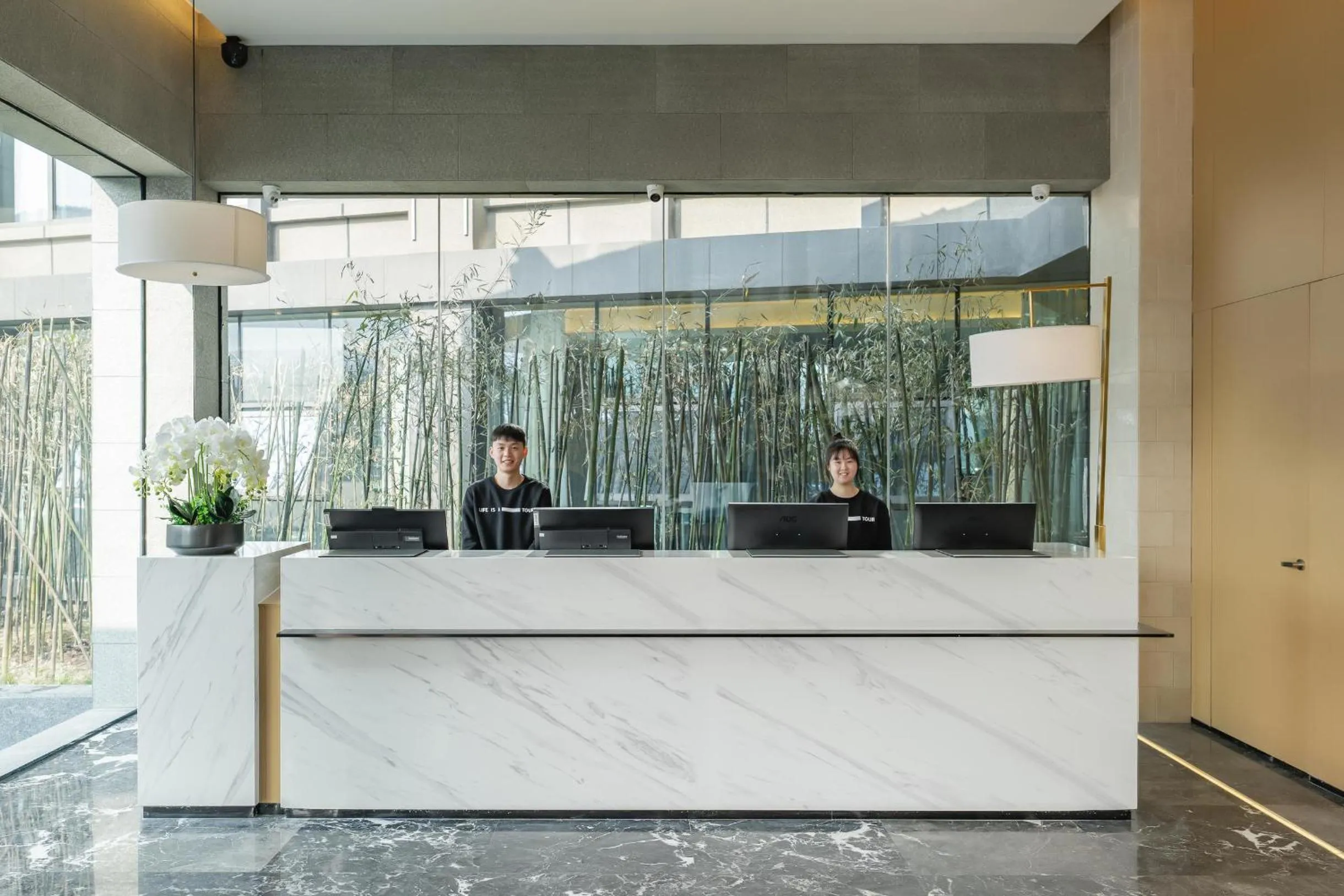 Lobby or reception in Atour Hotel Chongqing West Station