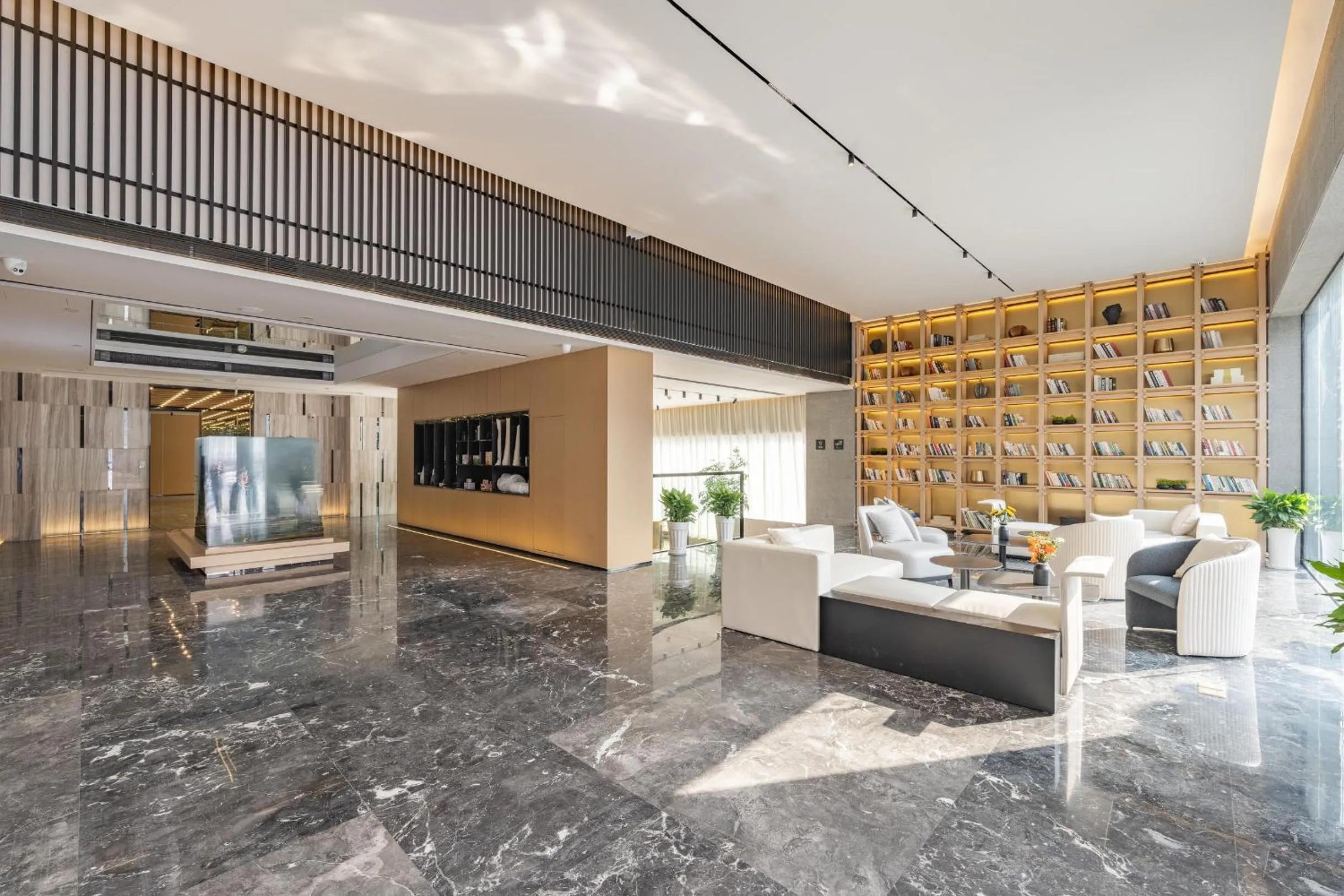 Seating area in Atour Hotel Chongqing West Station