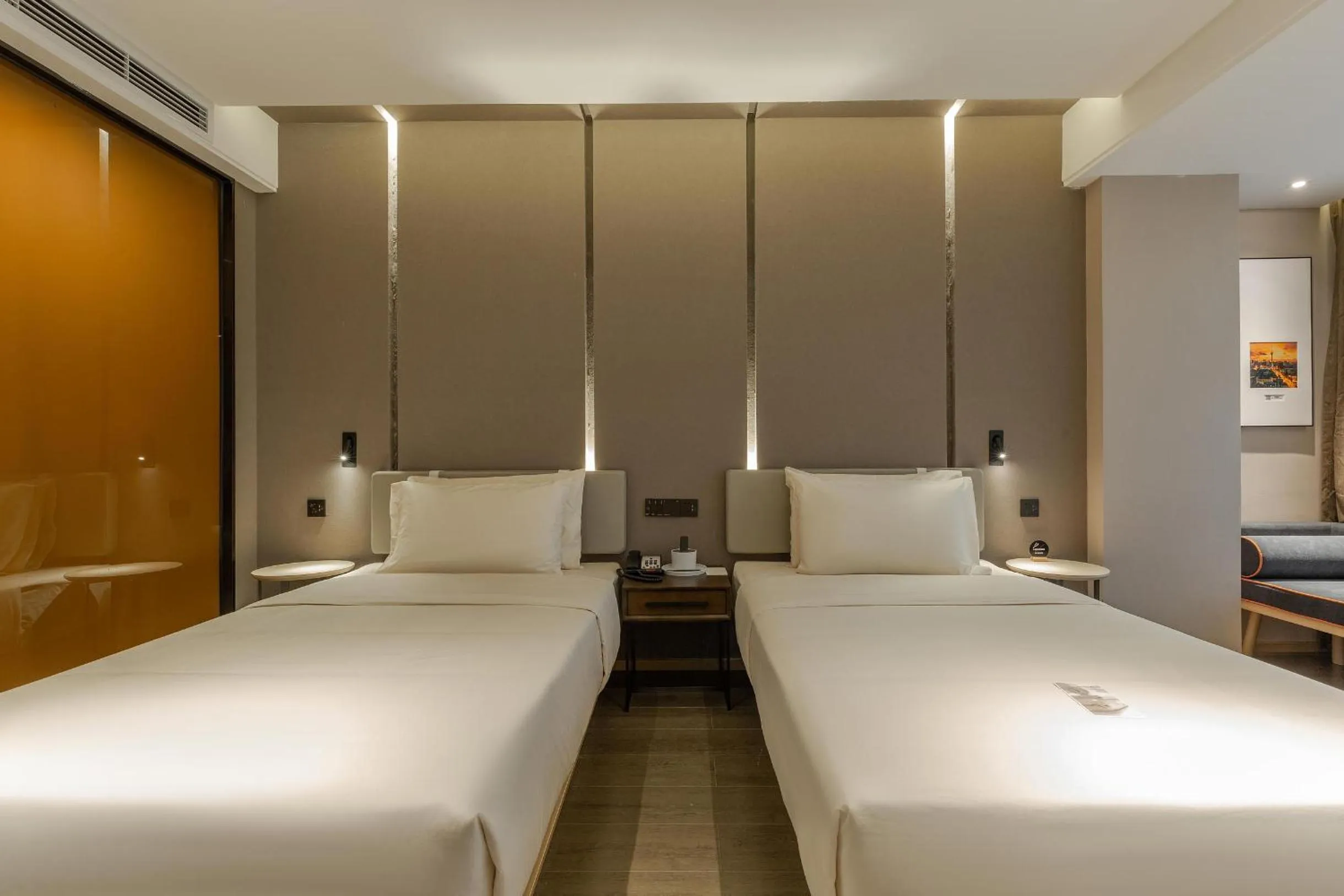 Bed in Atour Hotel Chengdu North Renmin Road