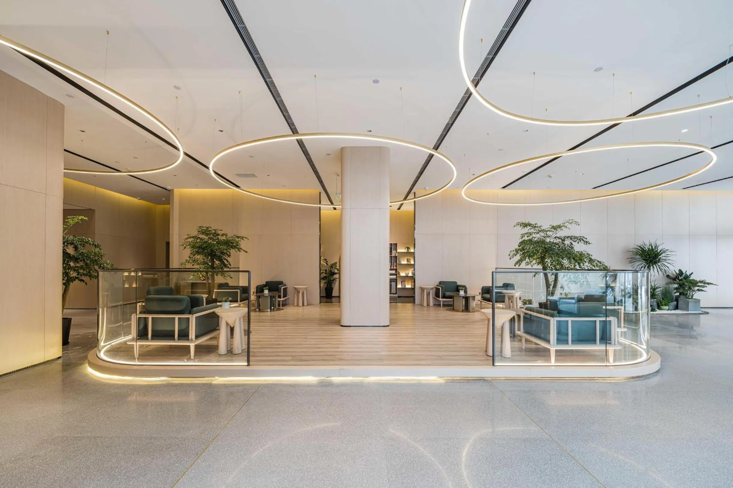 Lobby or reception in Atour S Hotel Chengdu Wenshu Monastery Chunxi Road