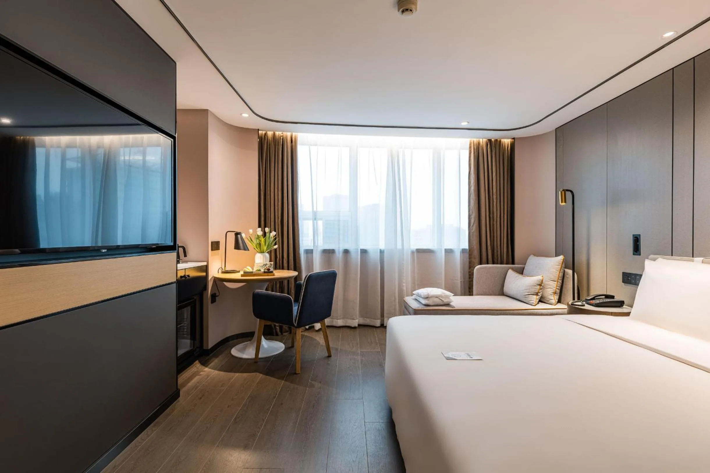 Bed in Atour S Hotel Chengdu Wenshu Monastery Chunxi Road