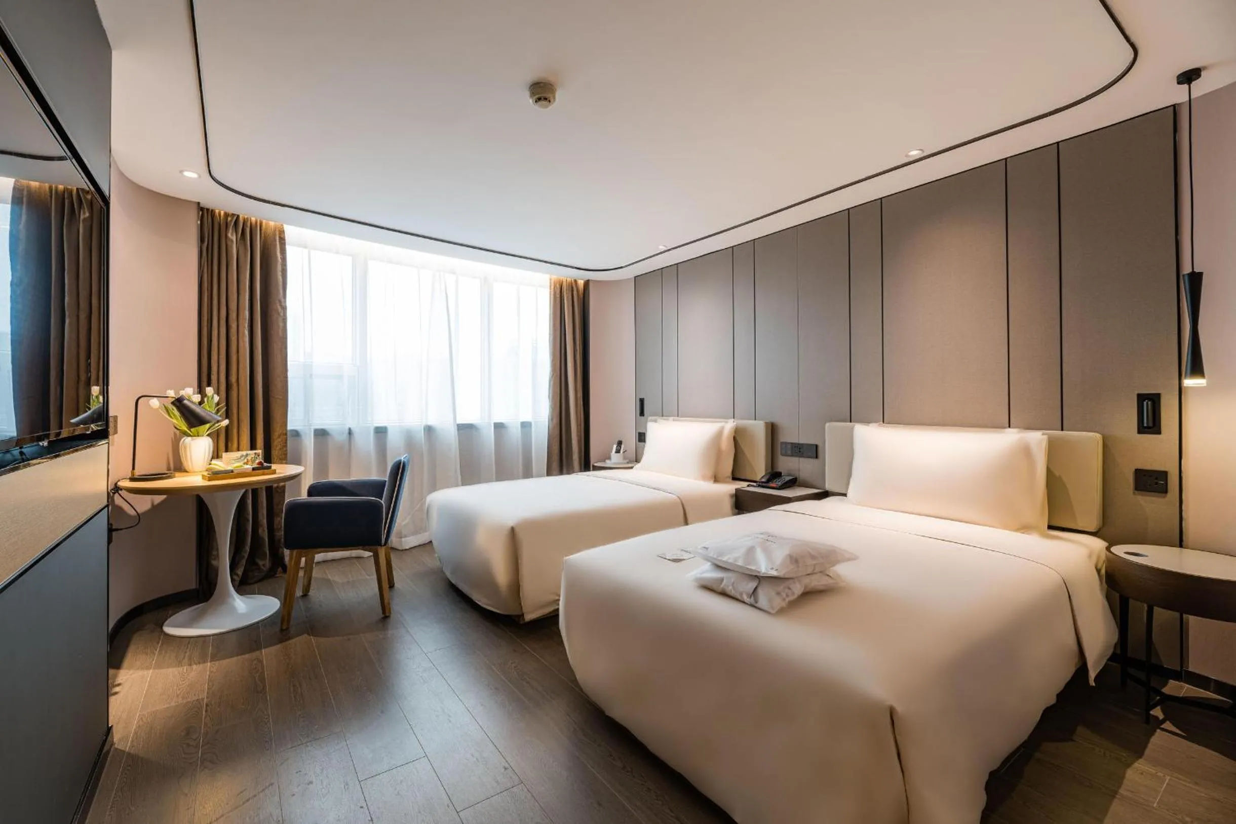 Bedroom, Bed in Atour S Hotel Chengdu Wenshu Monastery Chunxi Road