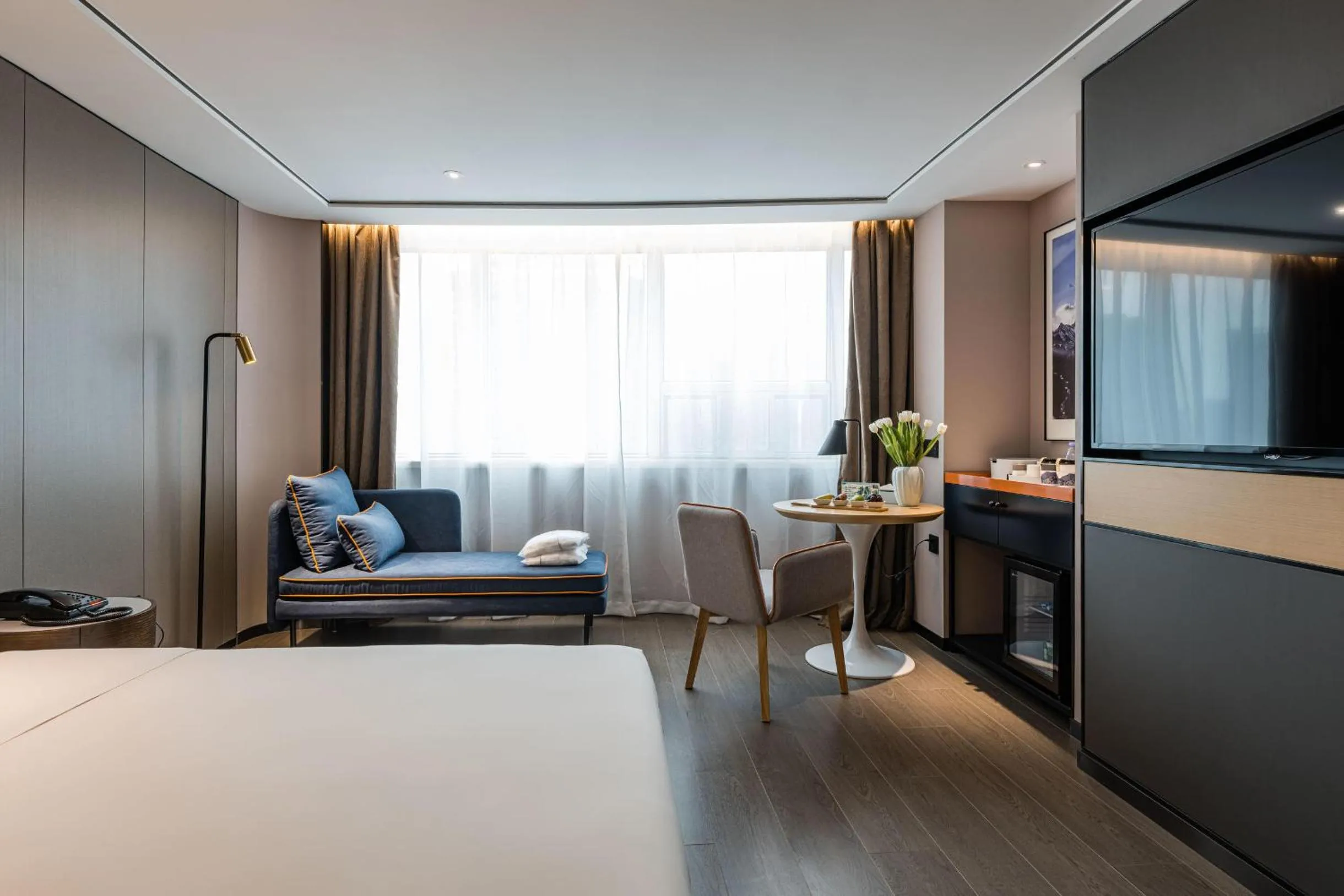 Bedroom, Bed in Atour S Hotel Chengdu Wenshu Monastery Chunxi Road