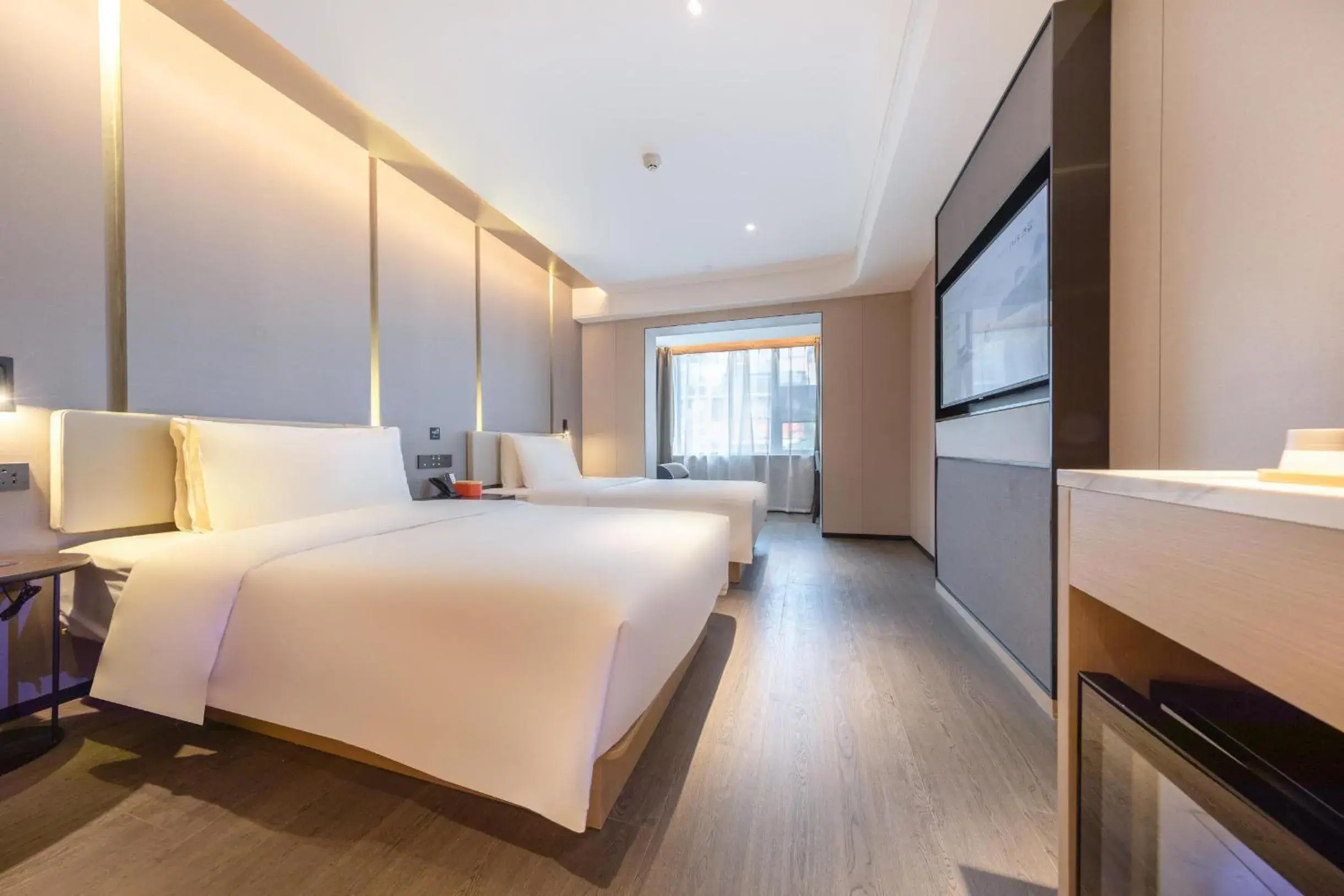 Bed in Chengdu Consulate Road, Sichuan University Wangjiang Campus Atour Hotel Bed in Chengdu Consulate Road, Sichuan University Wangjiang Campus Atour Hotel