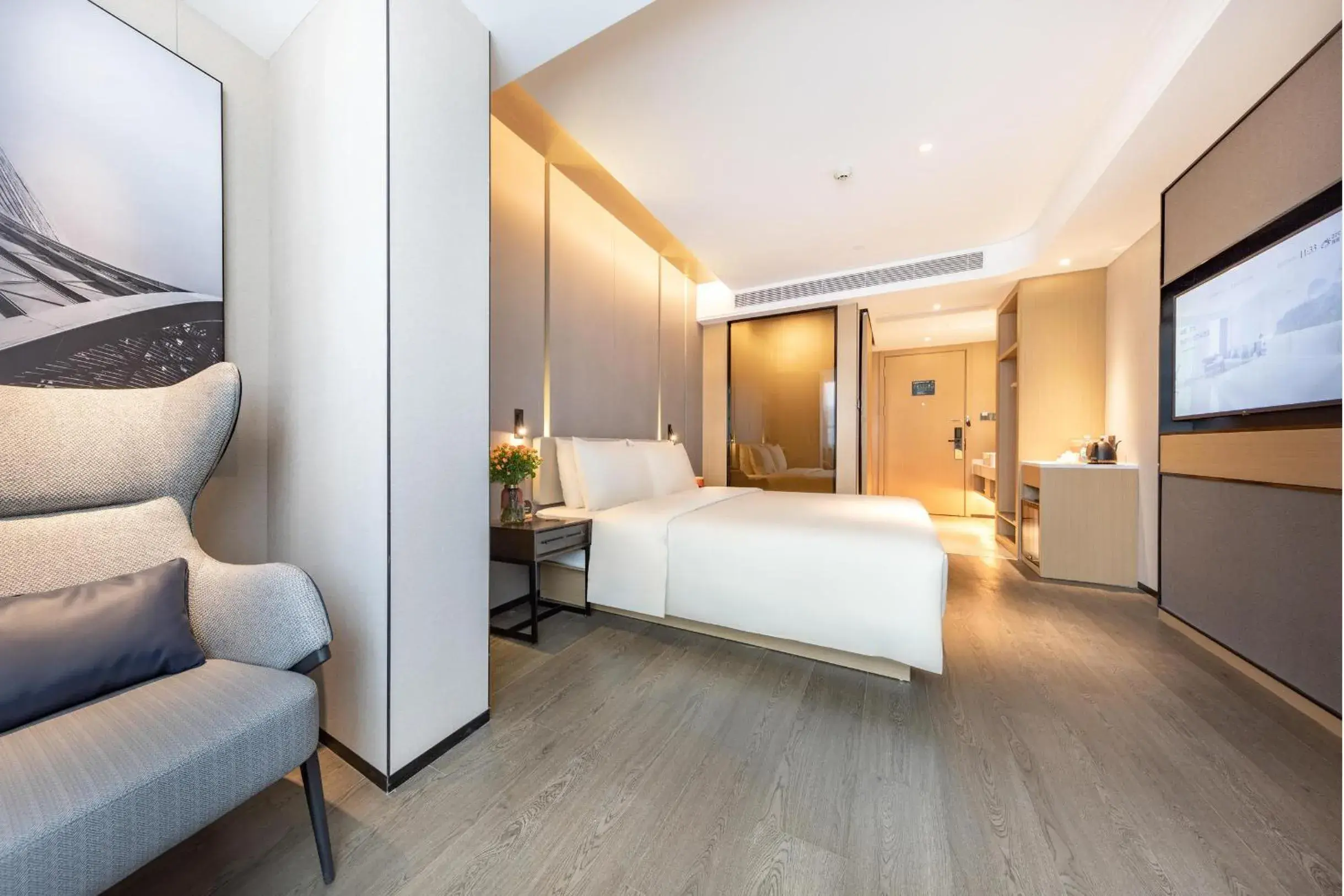 Photo of the whole room, Bed in Chengdu Consulate Road, Sichuan University Wangjiang Campus Atour Hotel Photo of the whole room, Bed in Chengdu Consulate Road, Sichuan University Wangjiang Campus Atour Hotel