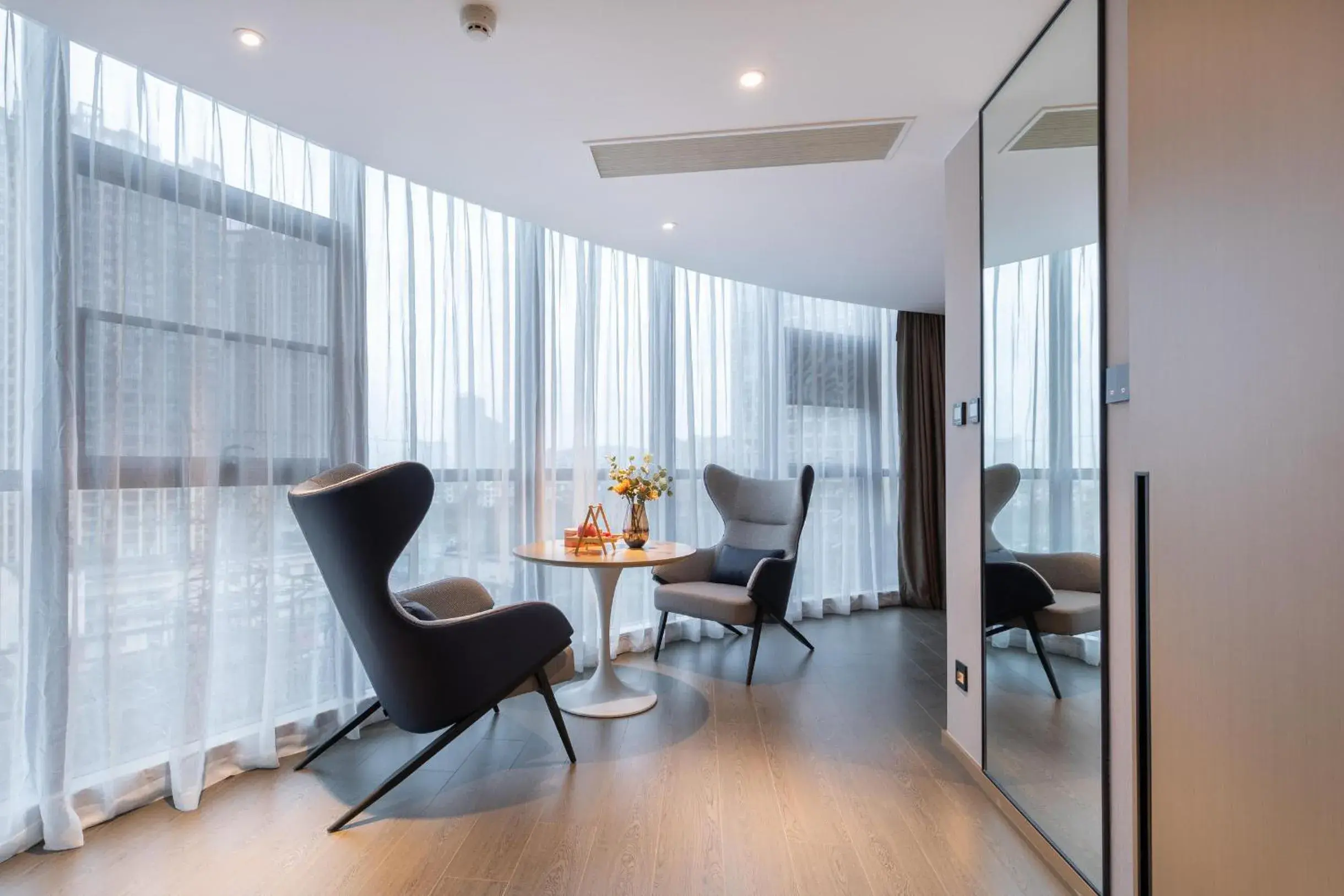 Living room in Atour Hotel Meishan Government Affairs Center Living room in Atour Hotel Meishan Government Affairs Center