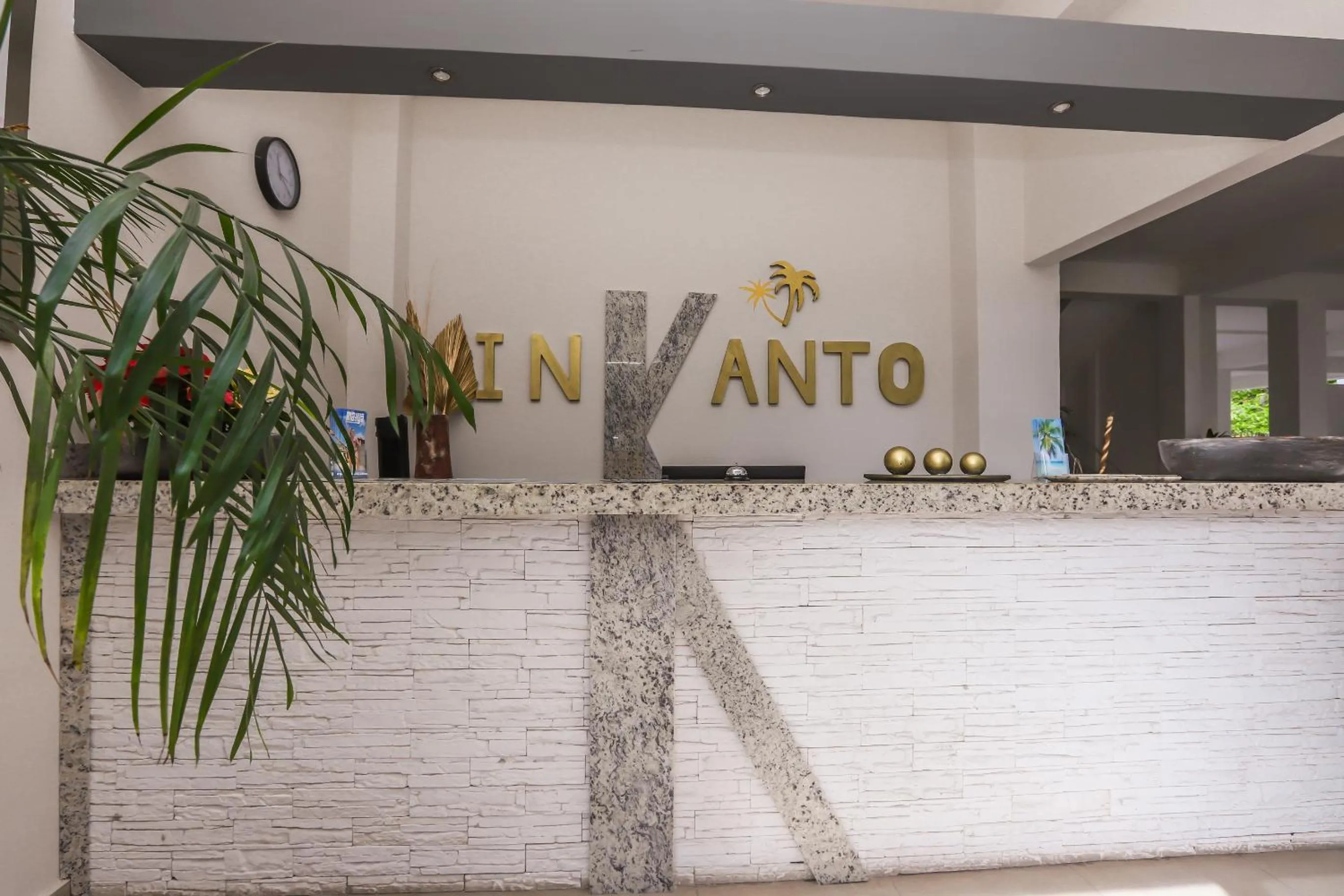 Property logo or sign in Hotel Inkanto