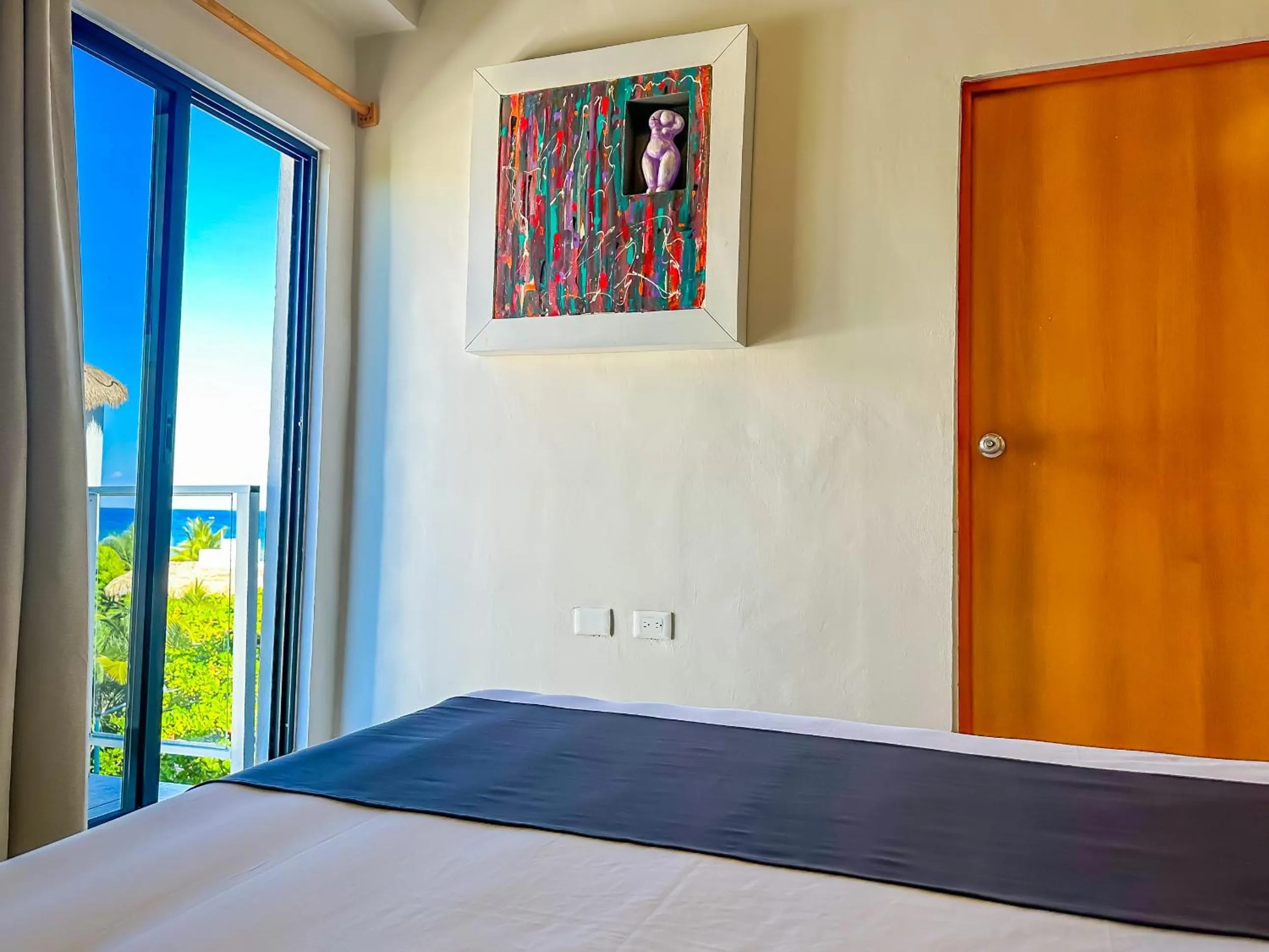 Bed in Hotel Inkanto