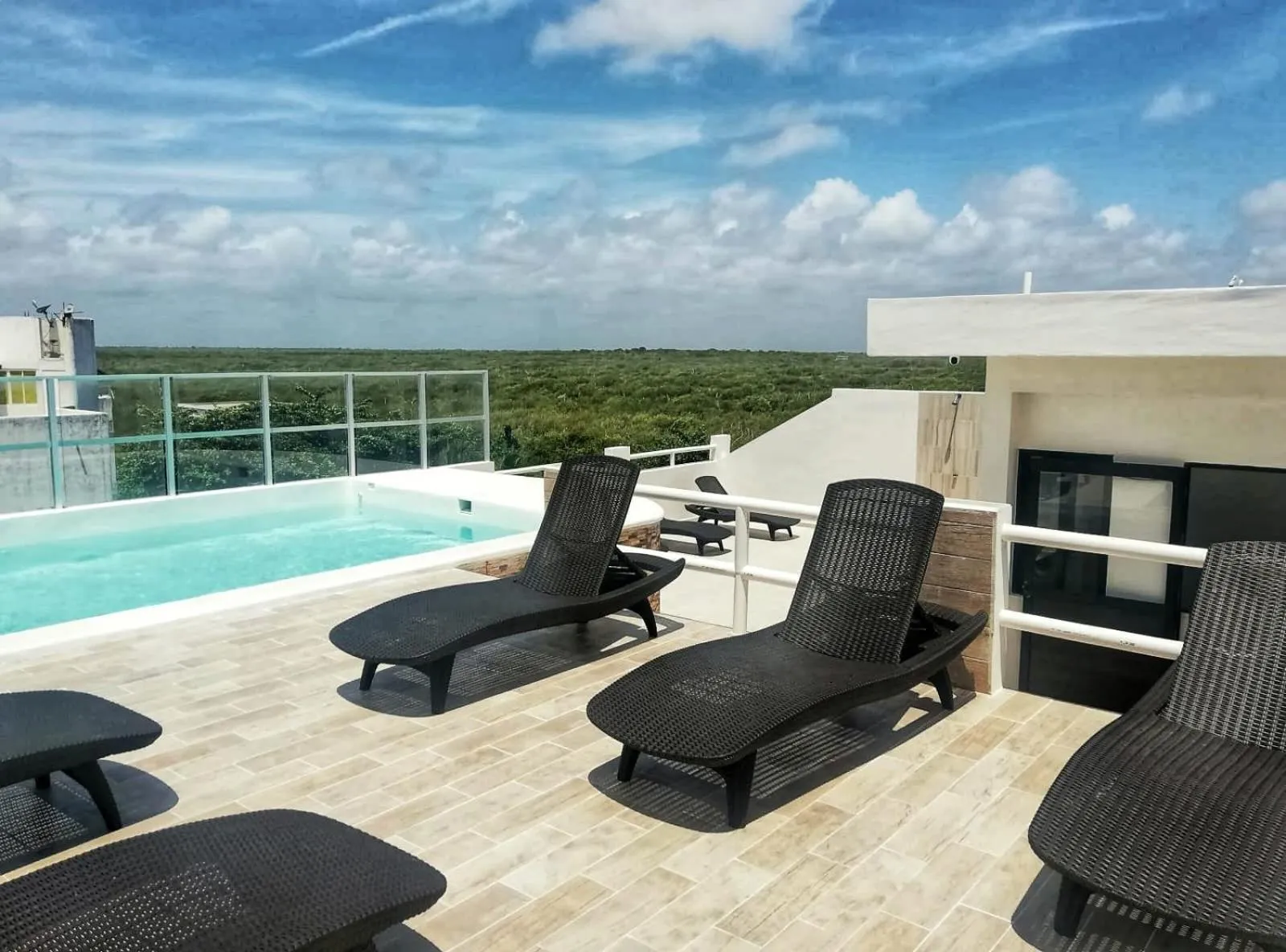 Balcony/Terrace in Hotel Inkanto