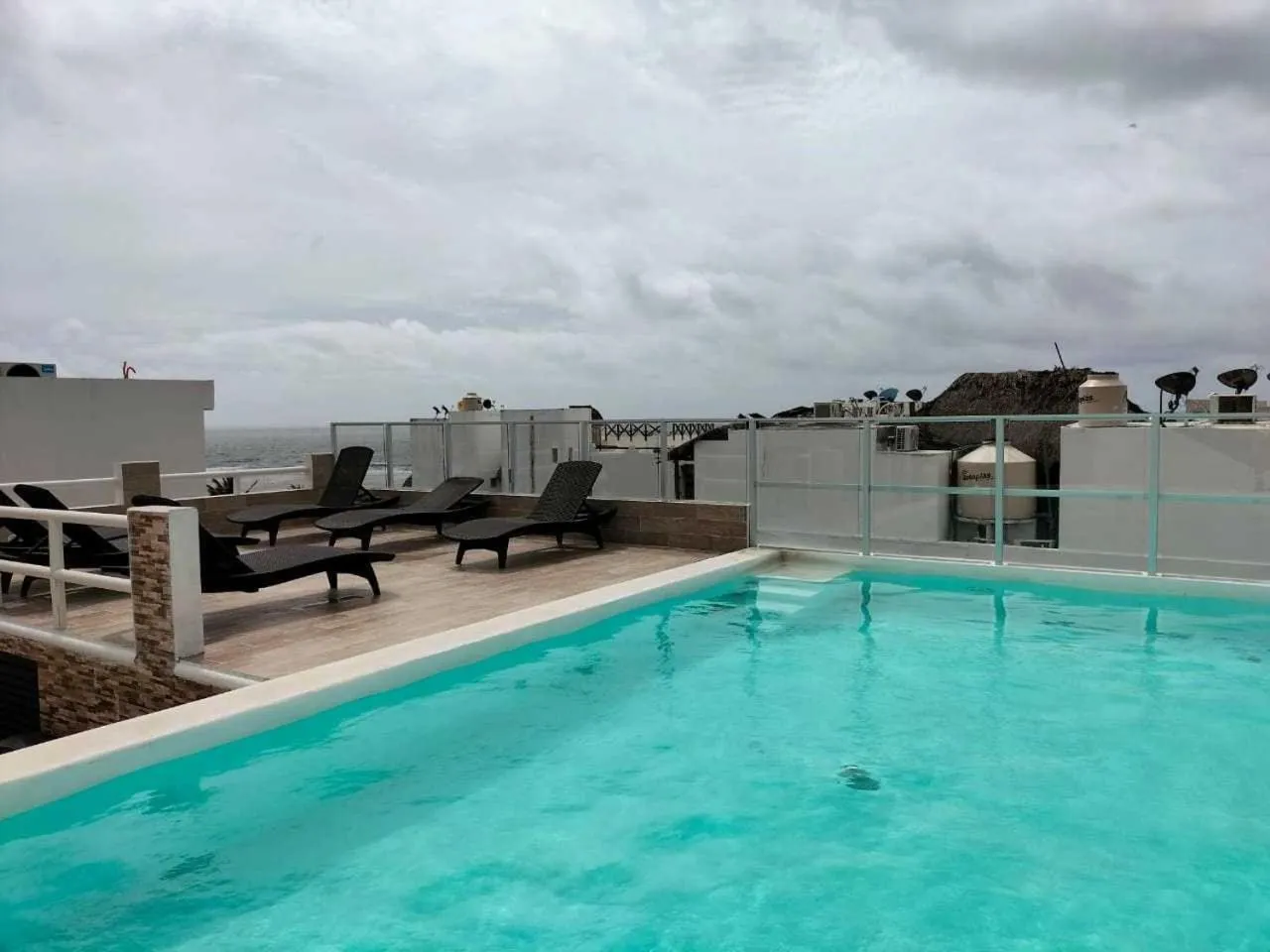 Swimming pool in Hotel Inkanto