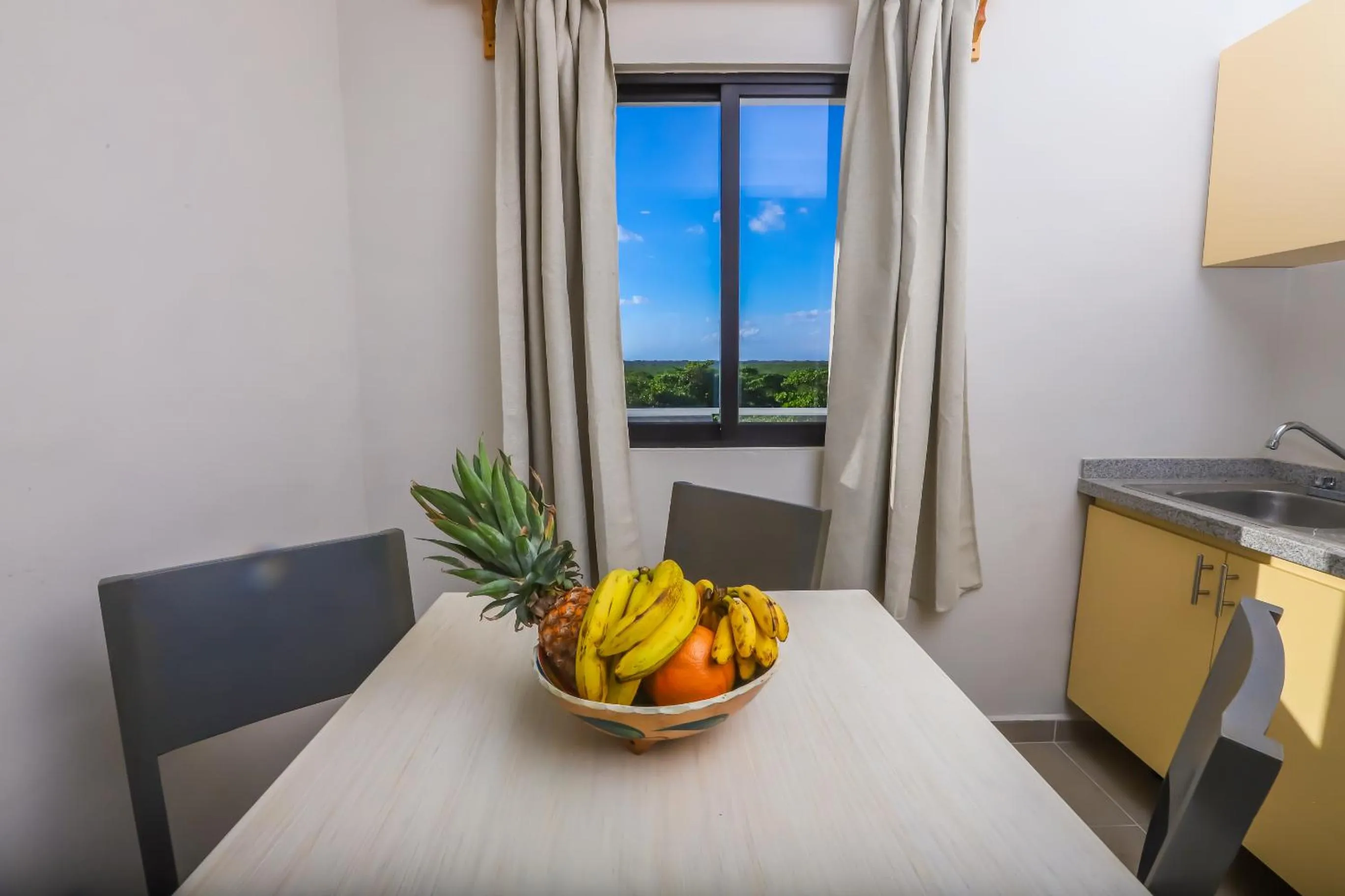 Kitchen or kitchenette in Hotel Inkanto