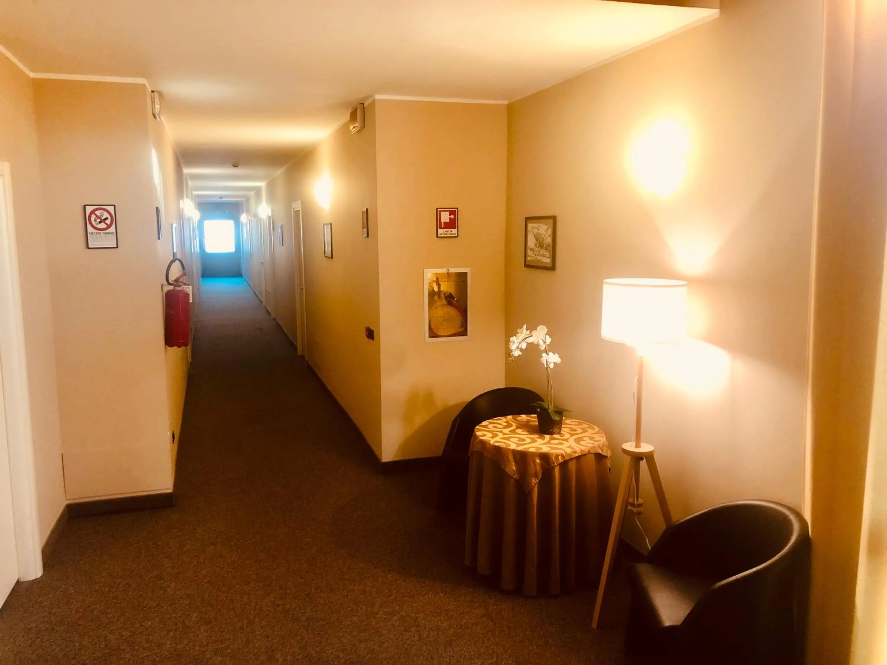 Decorative detail in Hotel Malpensa INN Aereoporto