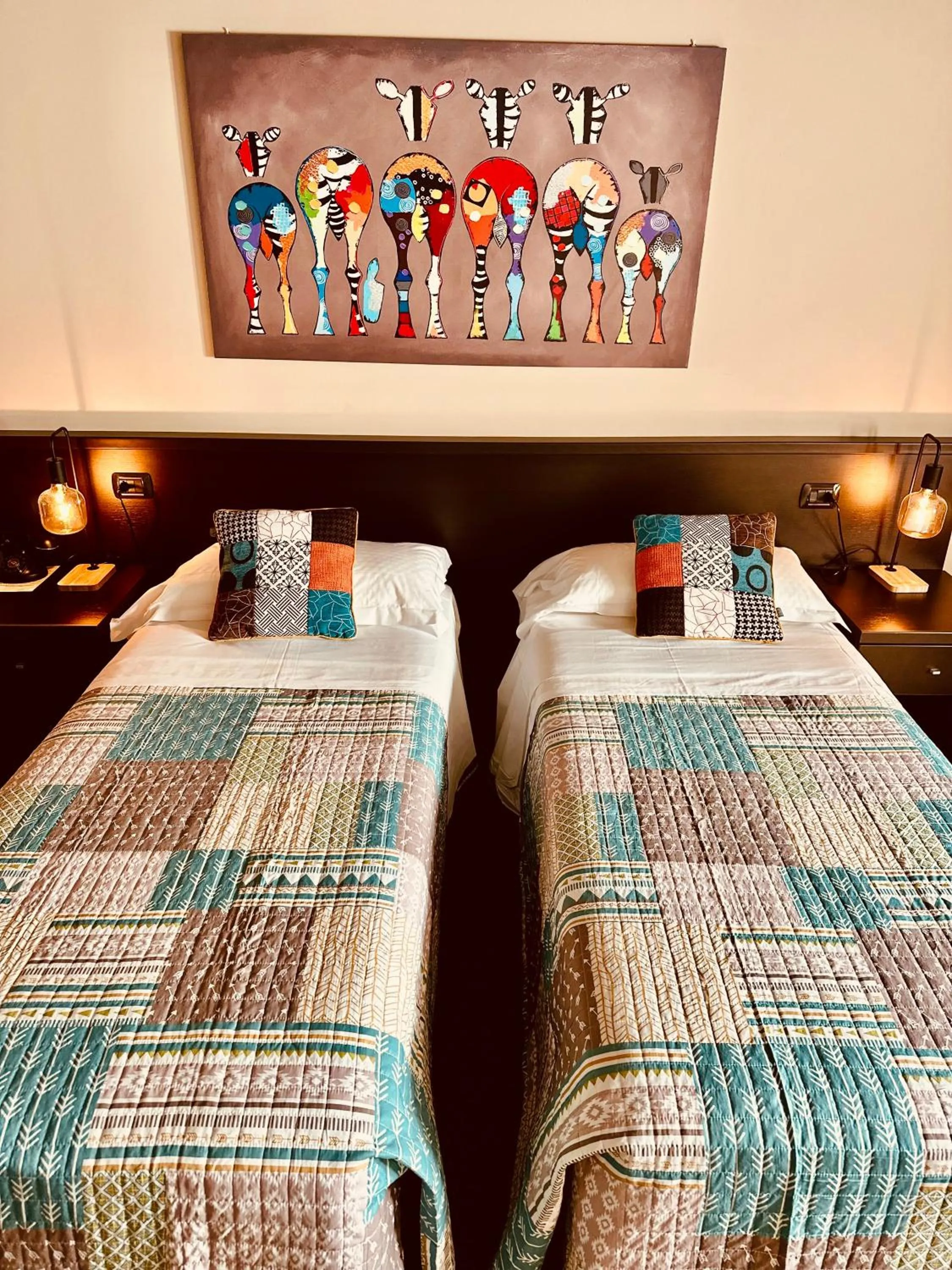 Bed in Hotel Malpensa INN Aereoporto