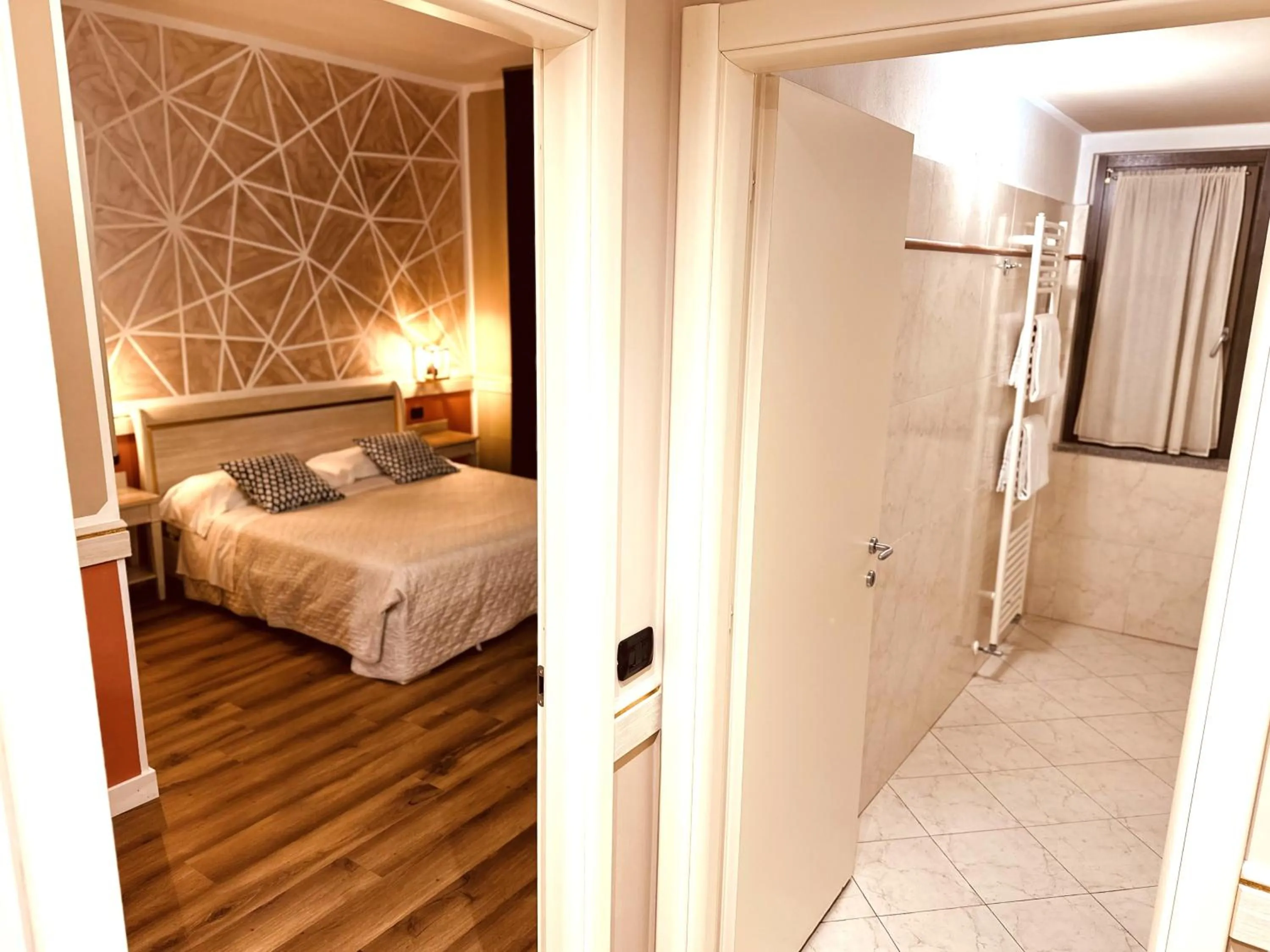 Bed in Hotel Malpensa INN Aereoporto