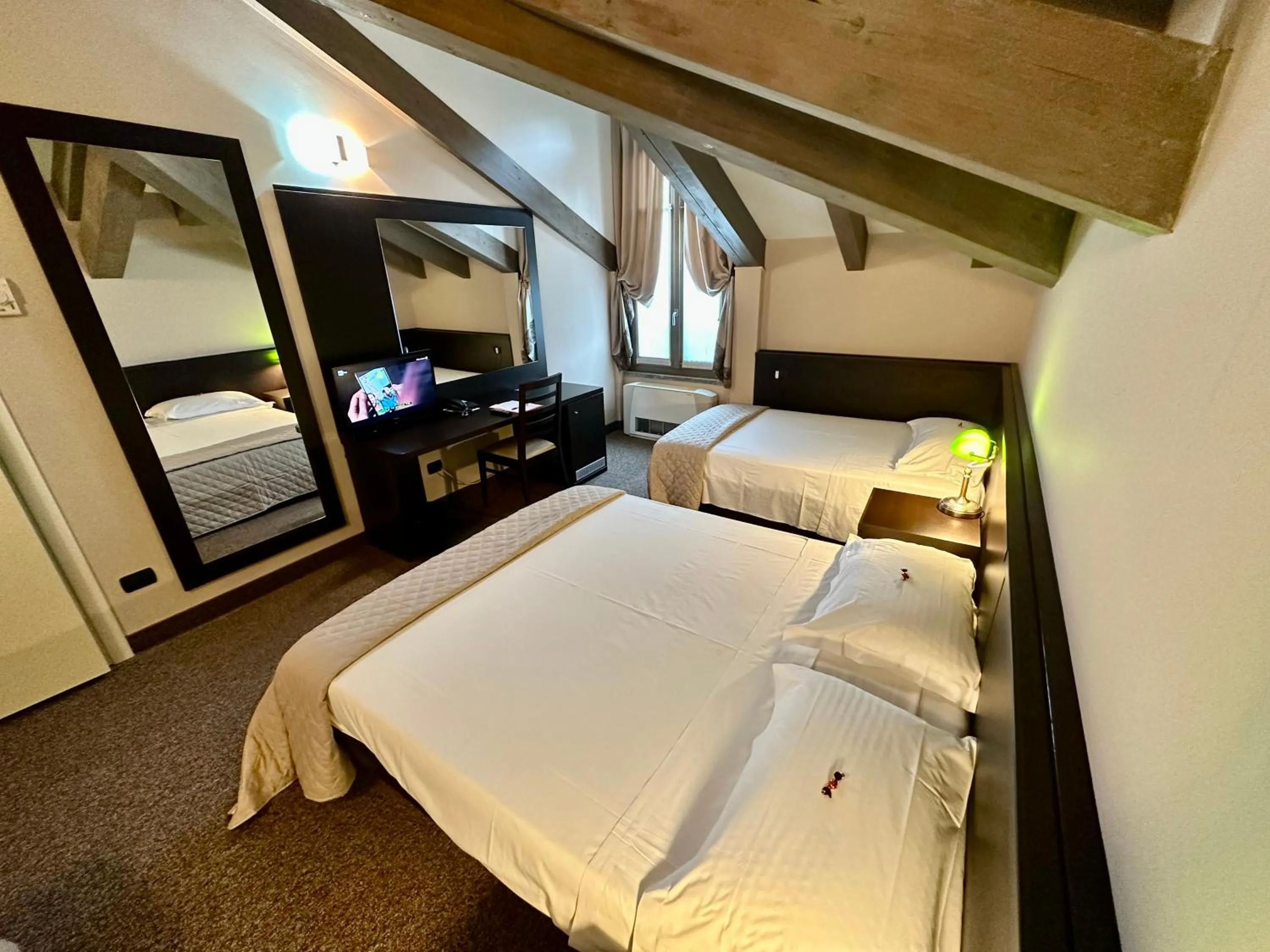 Bed in Hotel Malpensa INN Aereoporto