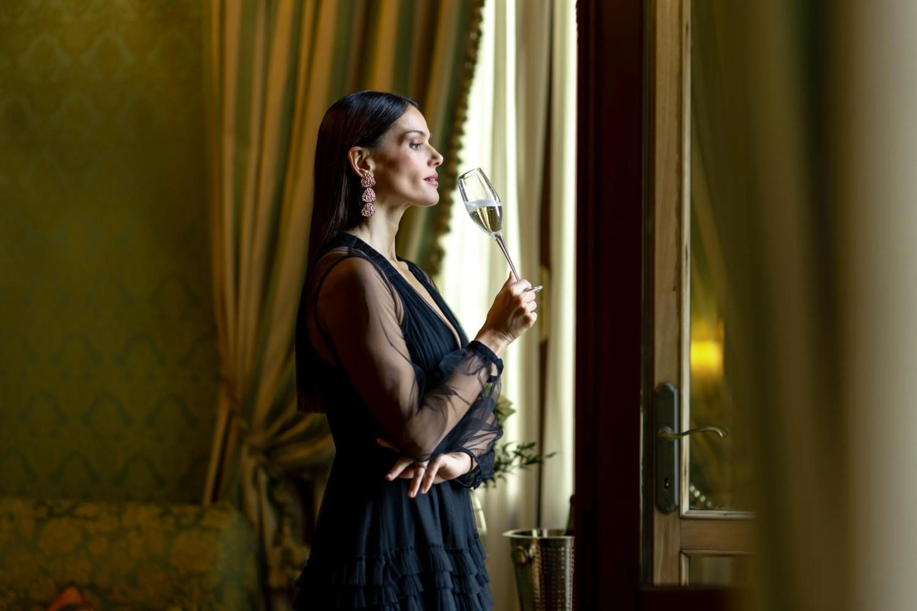 Decorative detail in Hotel Al Ponte Dei Sospiri