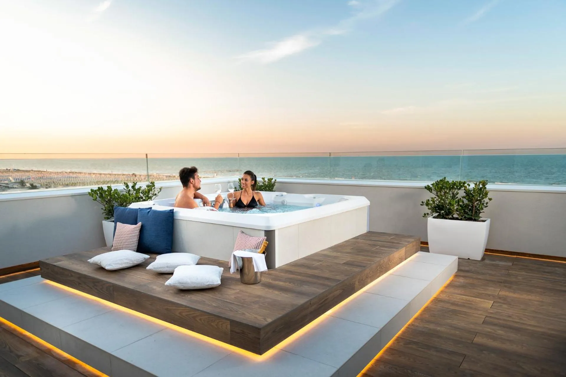 Balcony/Terrace in Litoraneo Suite Hotel