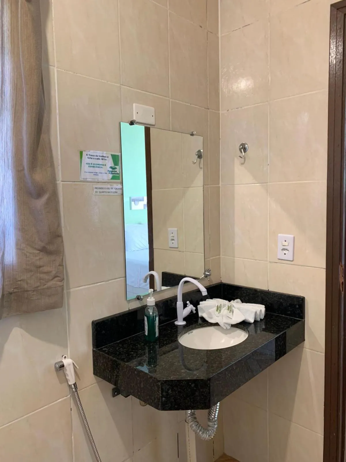 Bathroom in Pousada Vale da Montanha