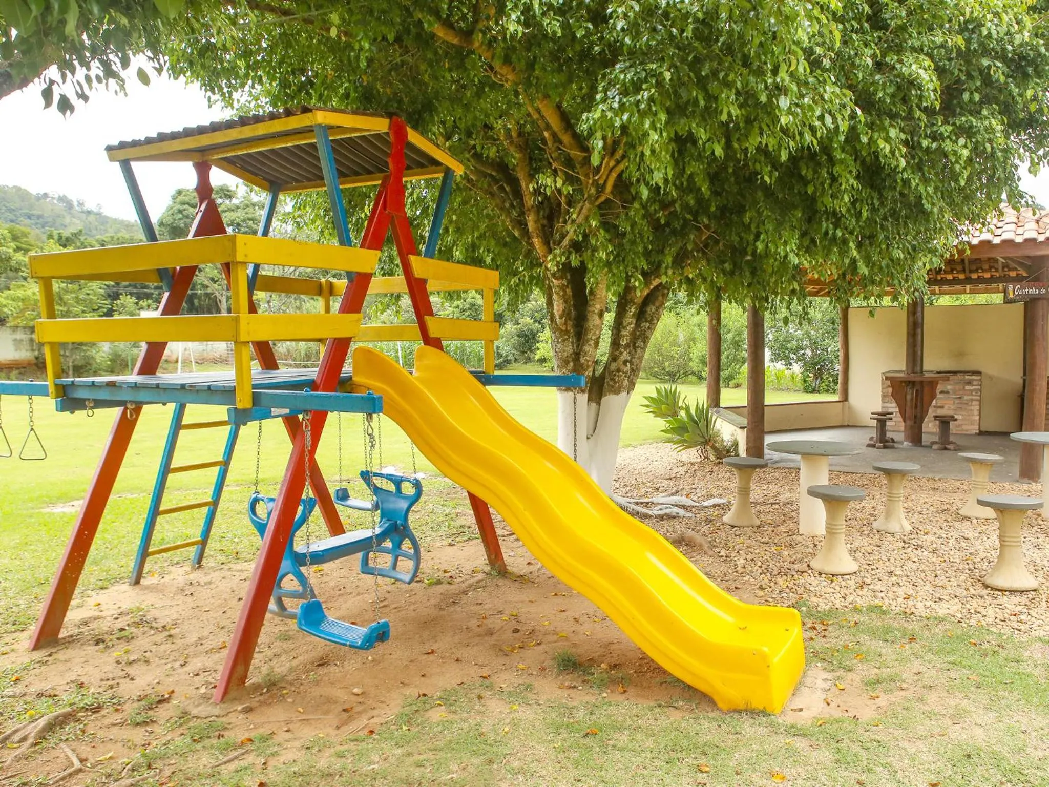 Children play ground in Pousada Vale da Montanha