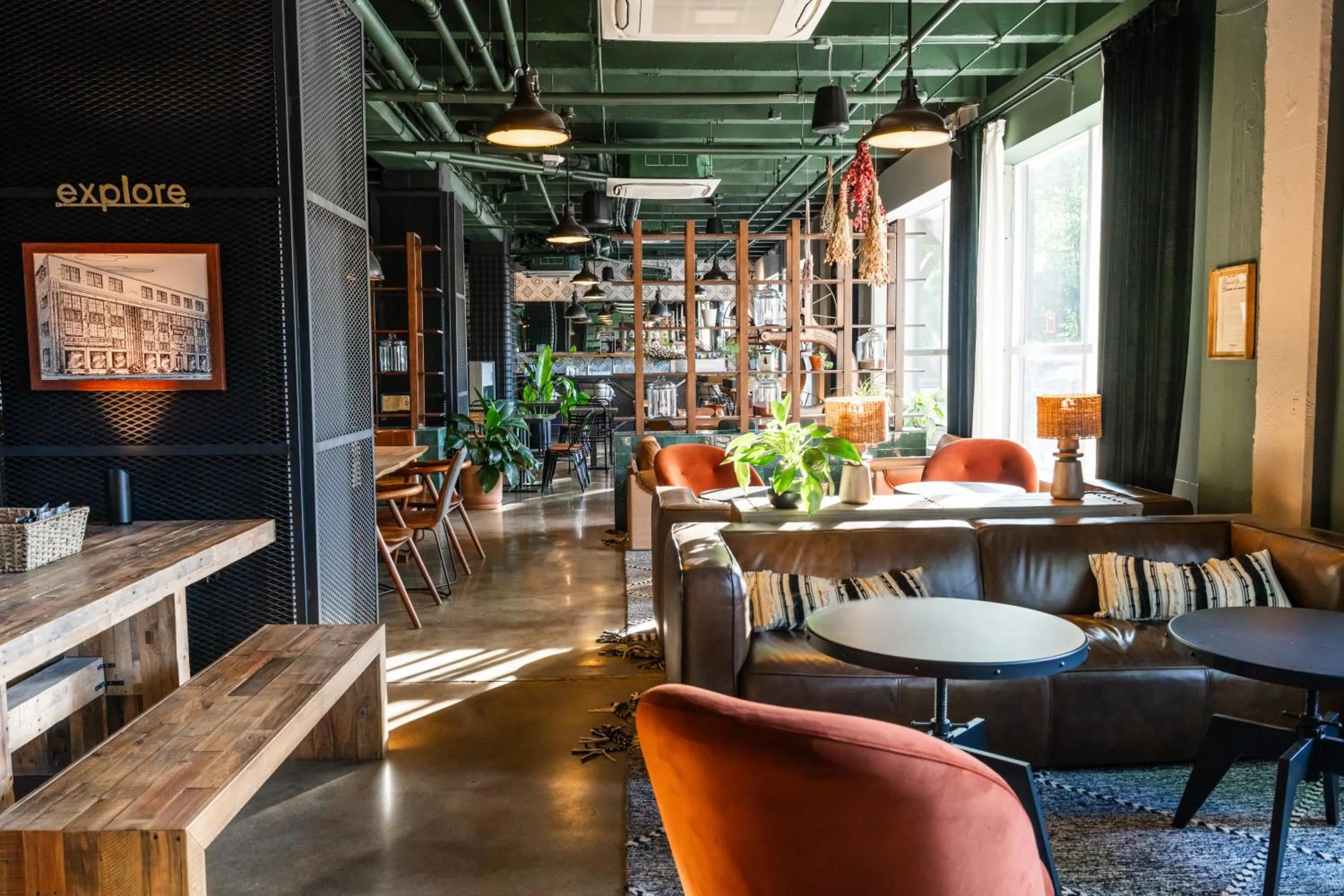 Lobby or reception in Hotel Nell - Union Market