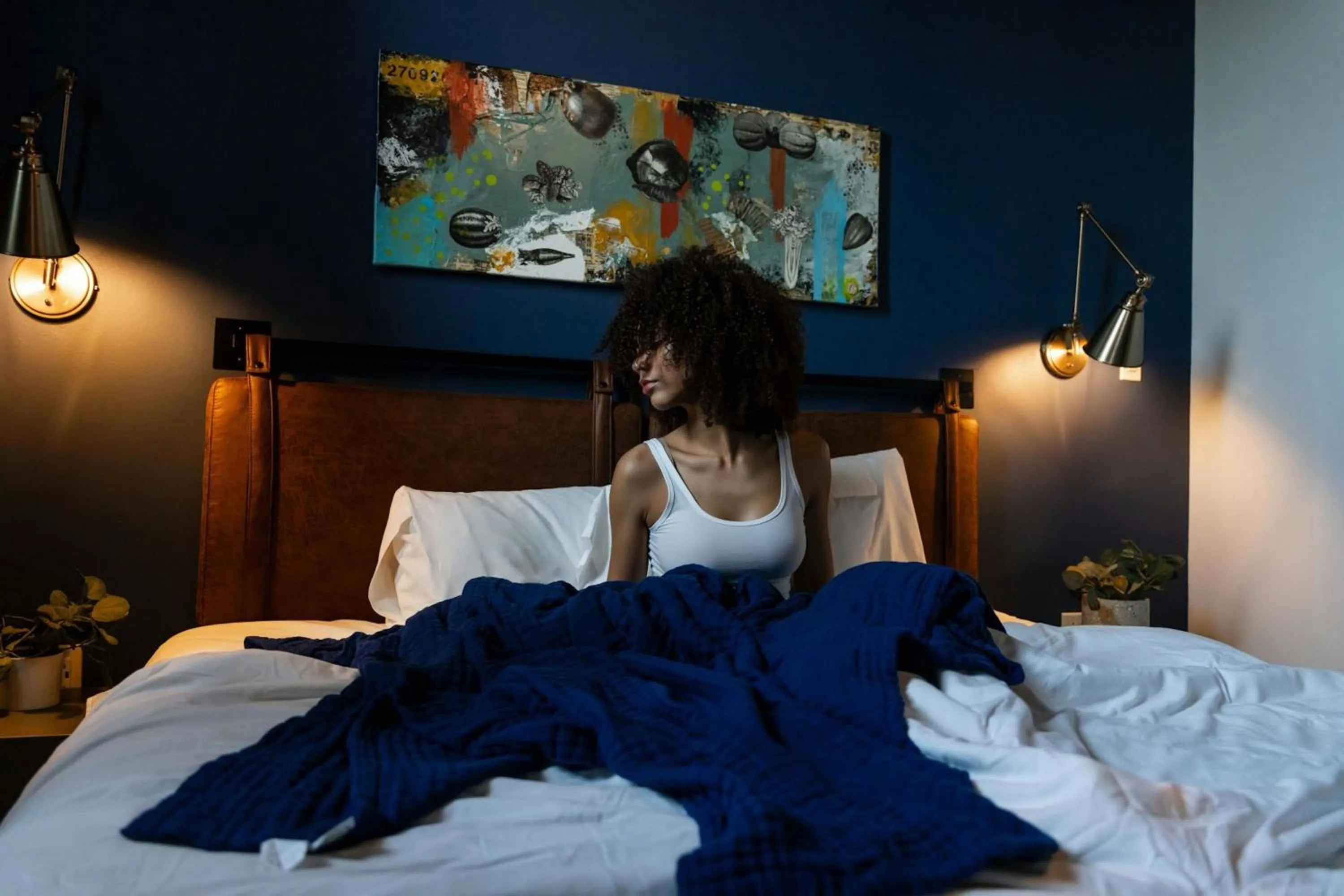 Bed in Hotel Nell - Union Market