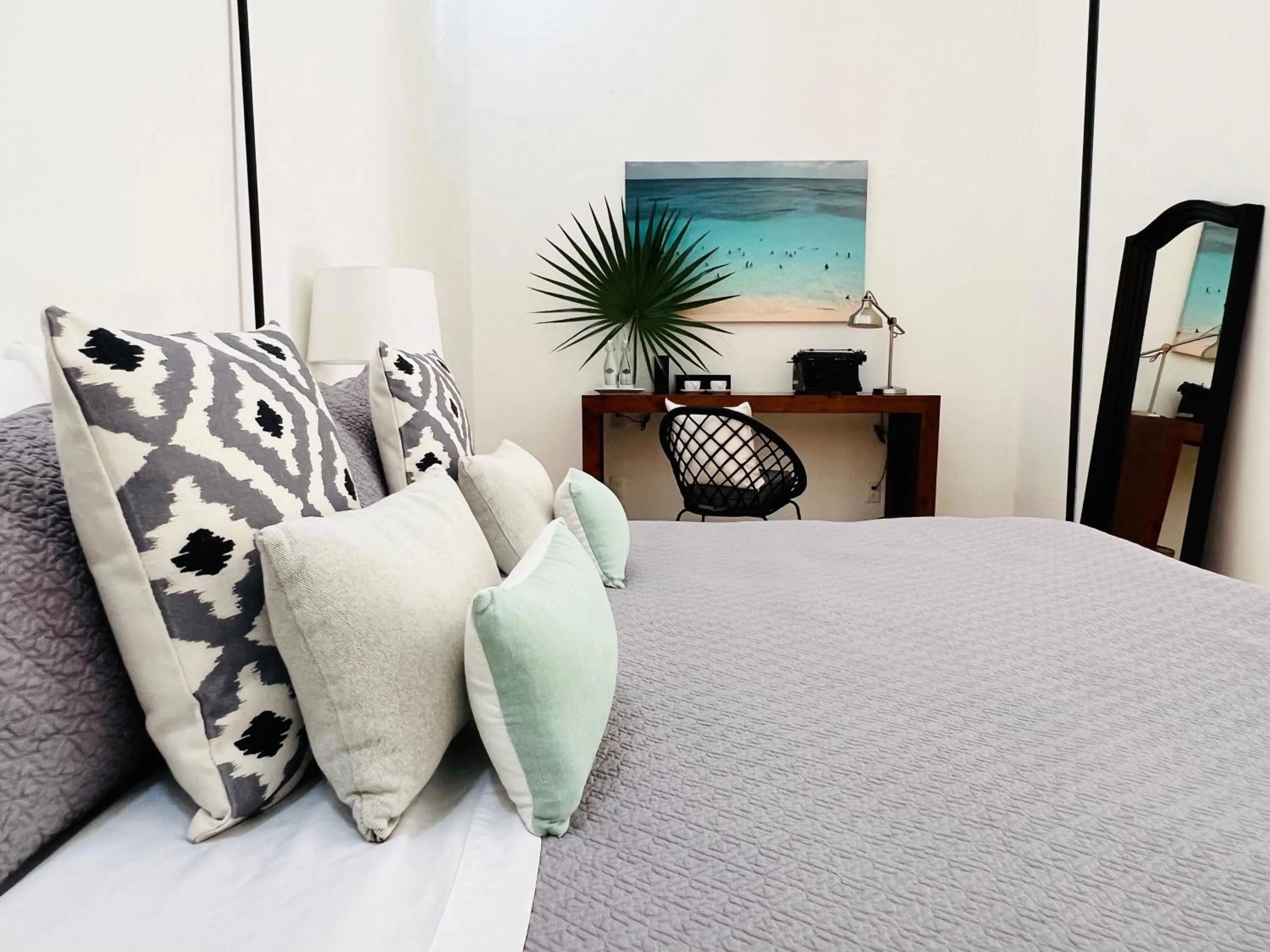 Bed in The Diplomat Boutique Hotel