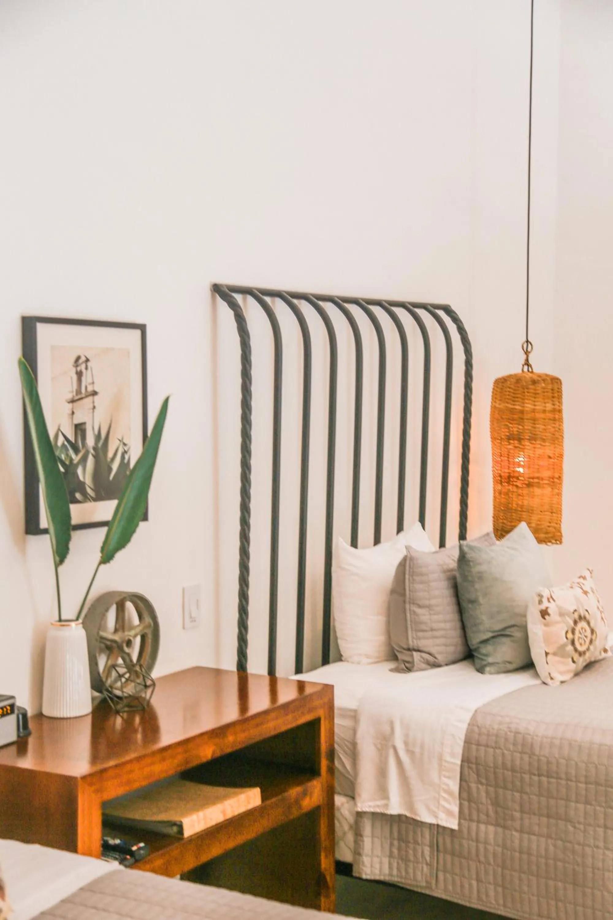 Bed in The Diplomat Boutique Hotel