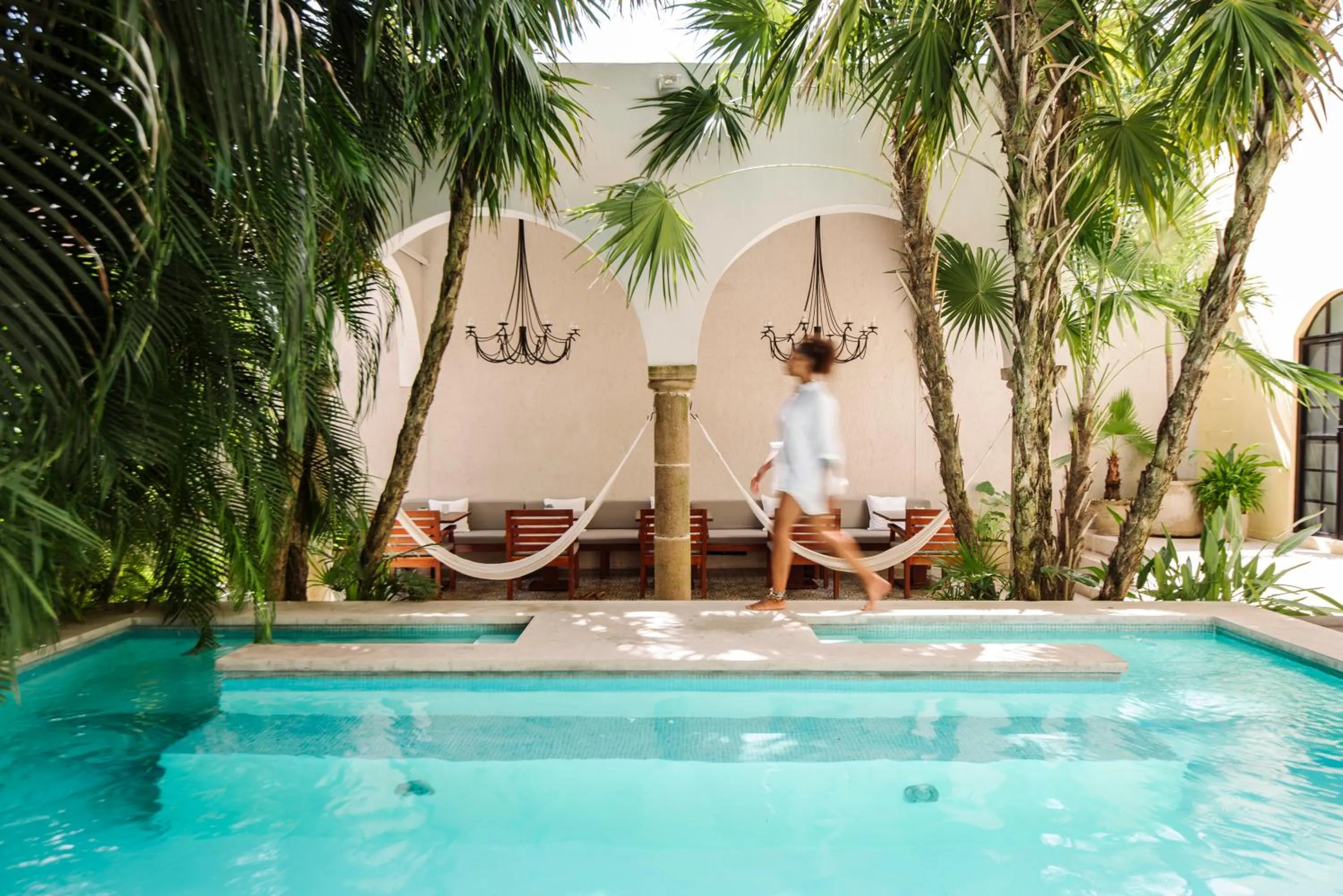 Garden in The Diplomat Boutique Hotel