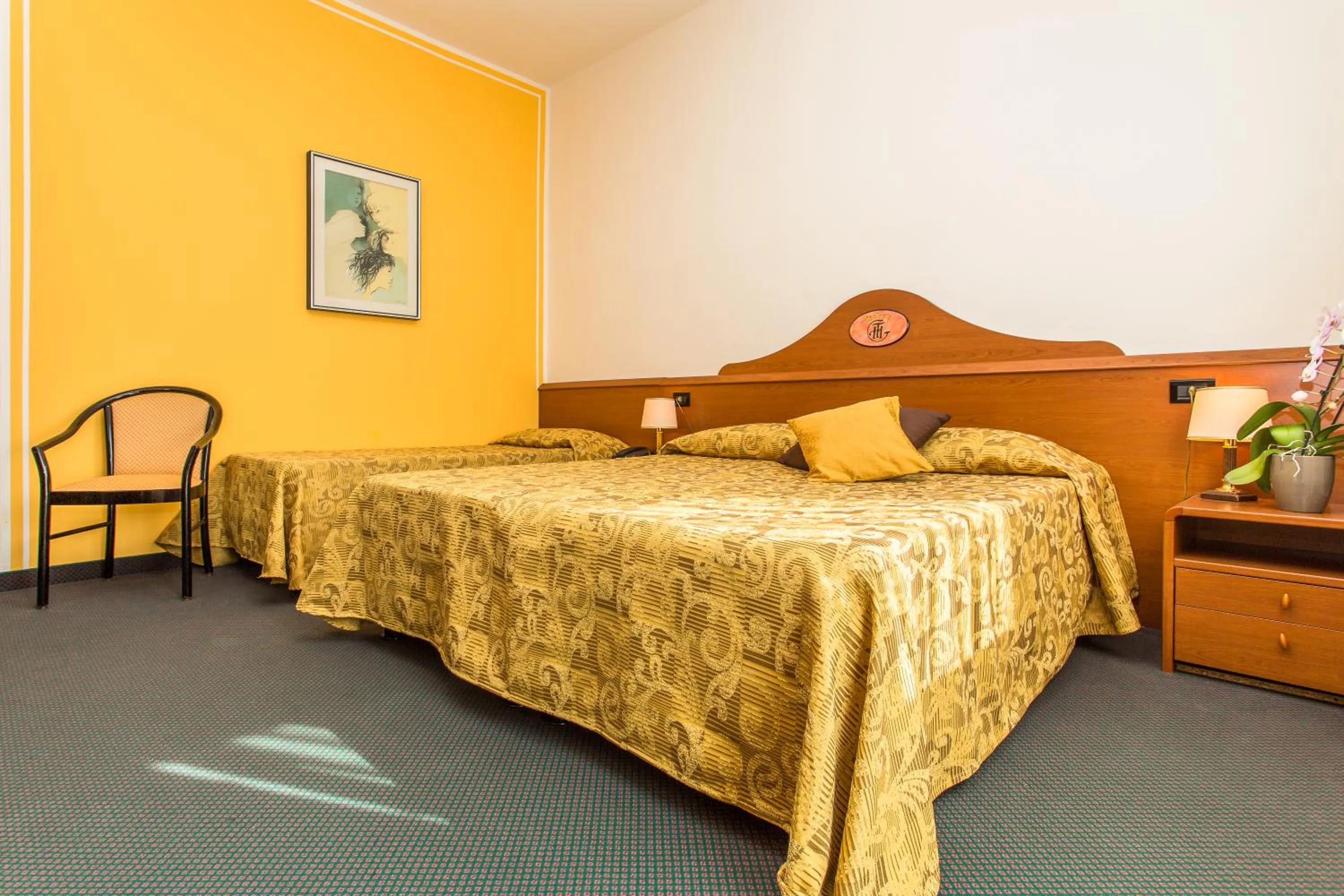 Bed in Hotel Tegorzo