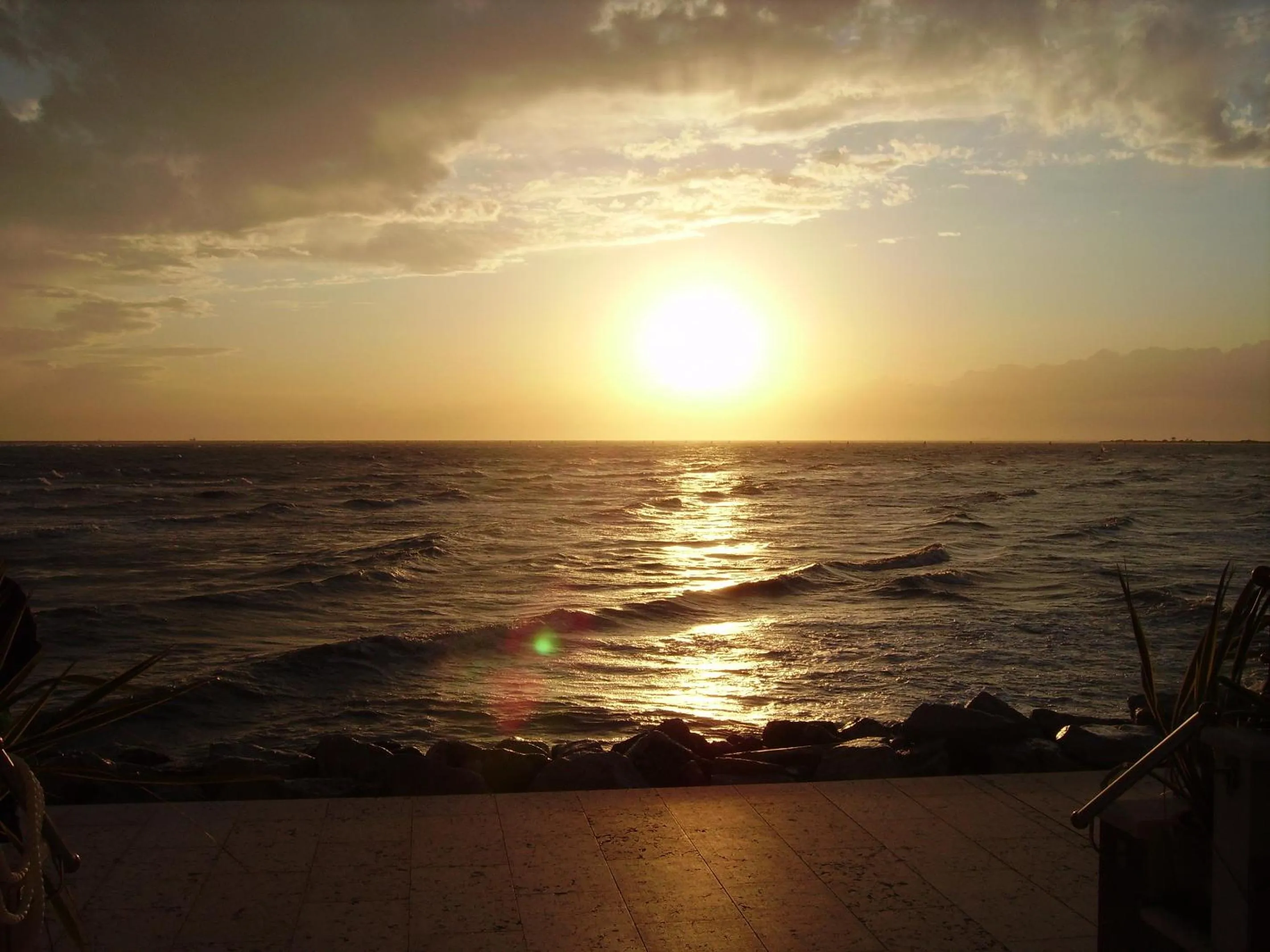 Sunset in Hotel Marea