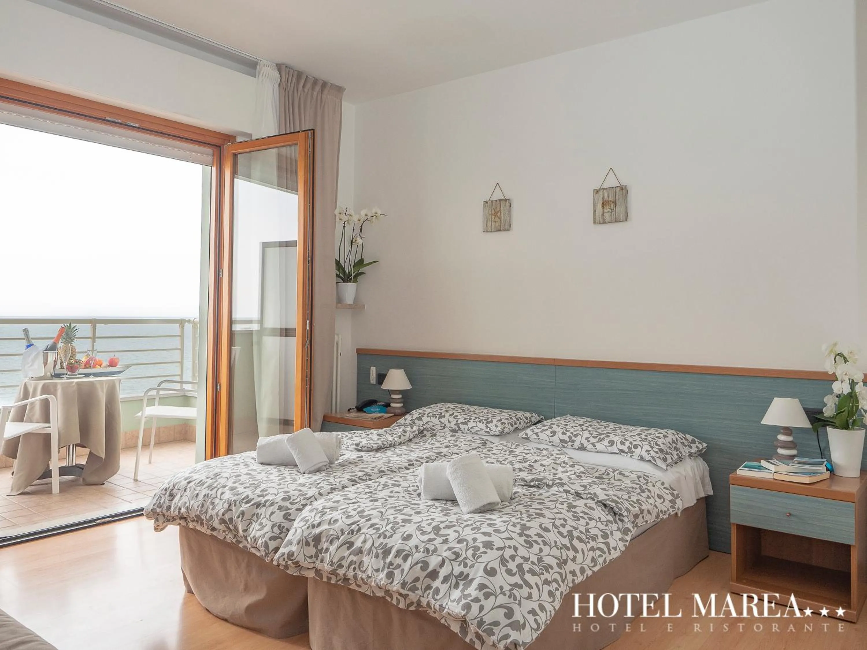 Bedroom, Bed in Hotel Marea