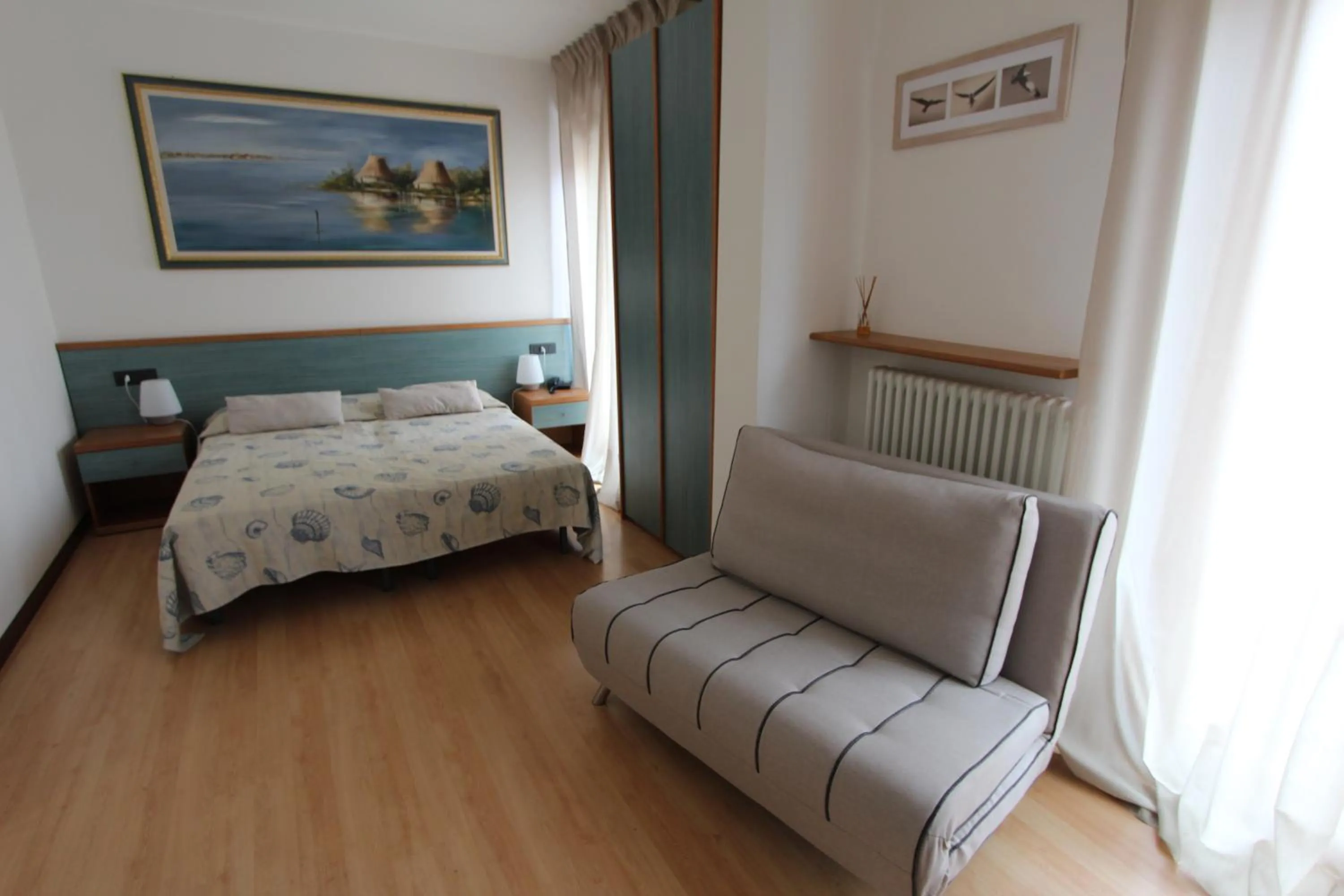 Bedroom, Bed in Hotel Marea