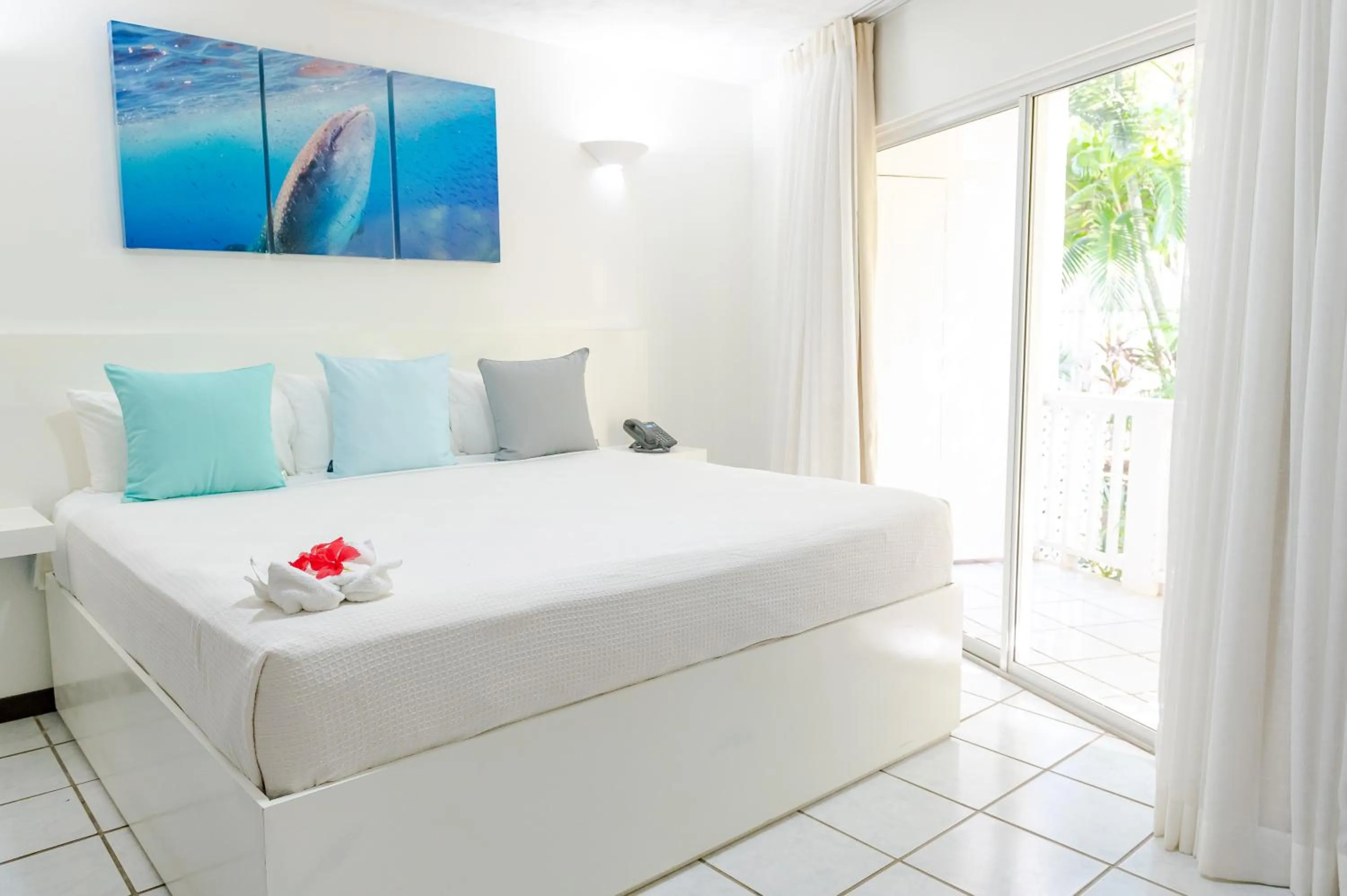 Bedroom, Bed in Paradise Beach Resort & Dive Center