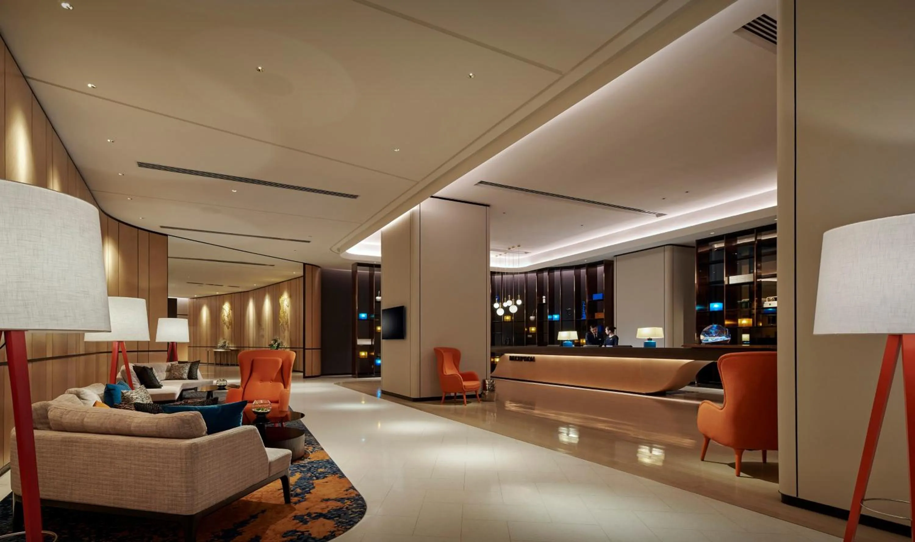 Lobby or reception in Amari Kuala Lumpur